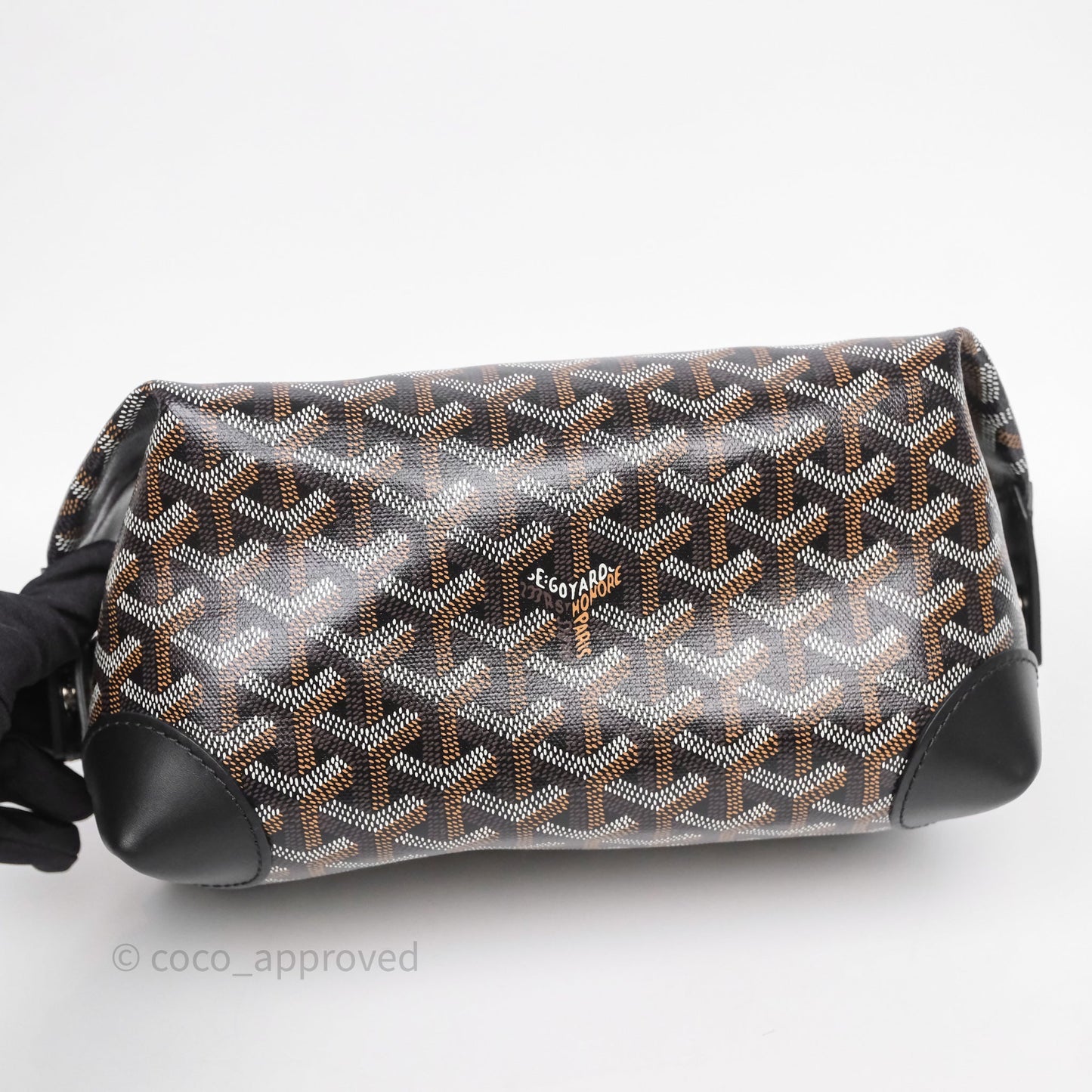 Goyard Bowling 25 Toiletry Black