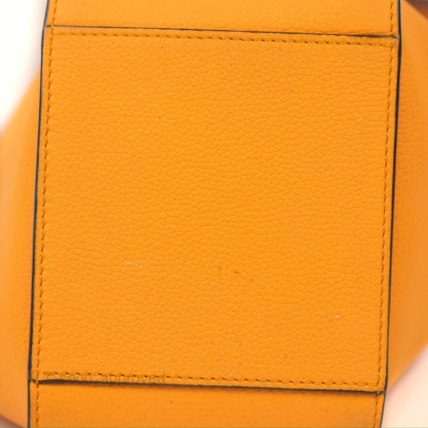 Loewe Mini Hammock Drawstring Orange Calfskin