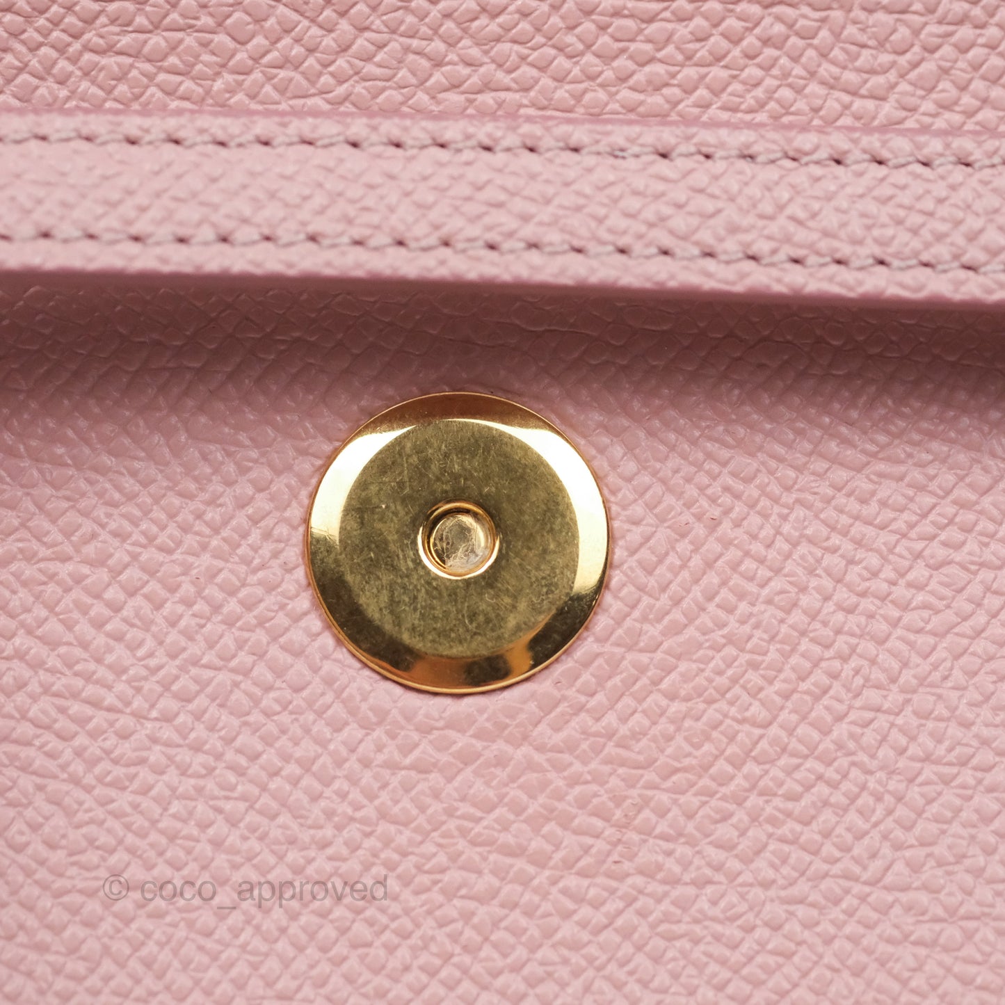 Celine Nano Belt Bag Pink Grained Calfskin Gold Hardware