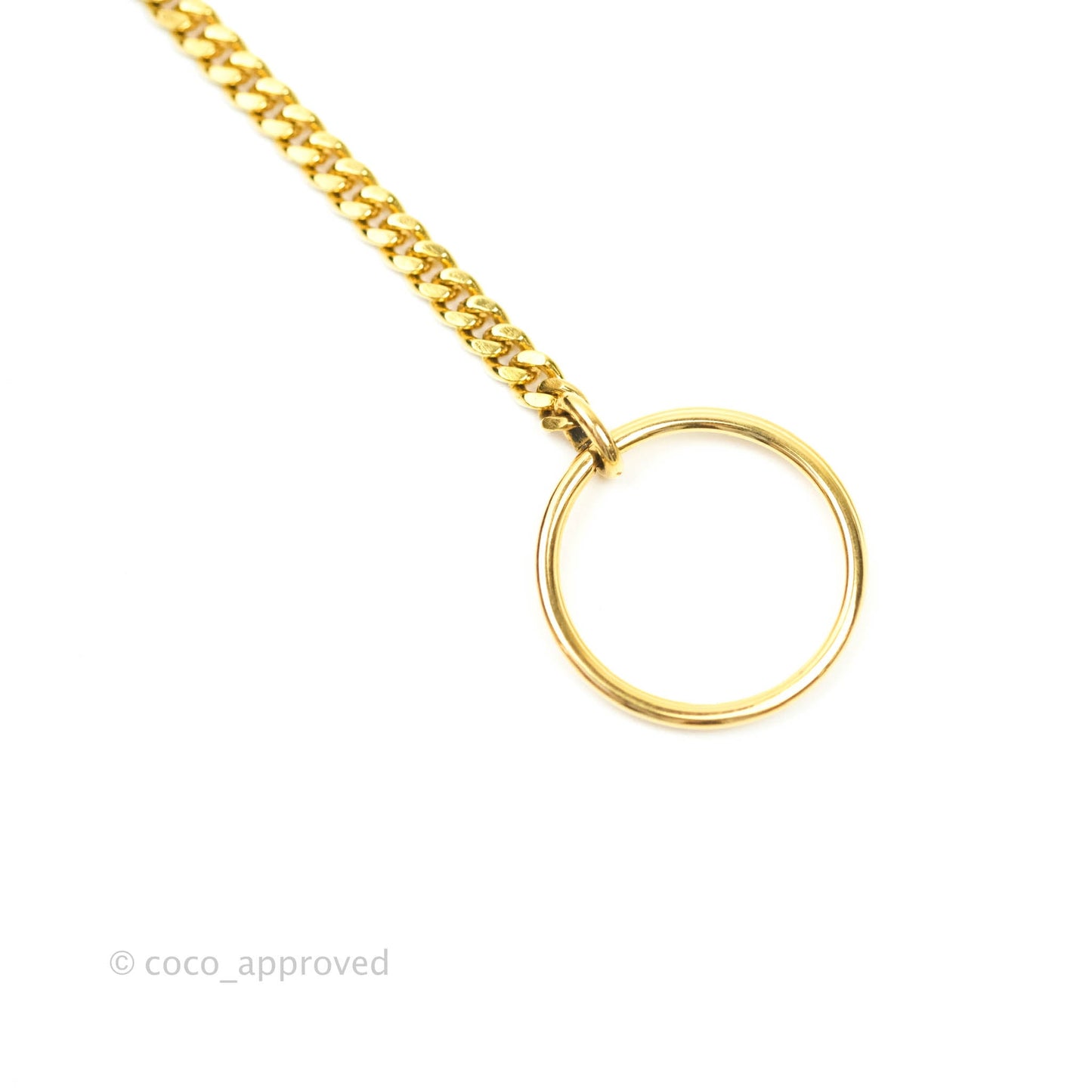 Chanel Vintage CC Caviar Black Phone Case With Chain Gold Hardware