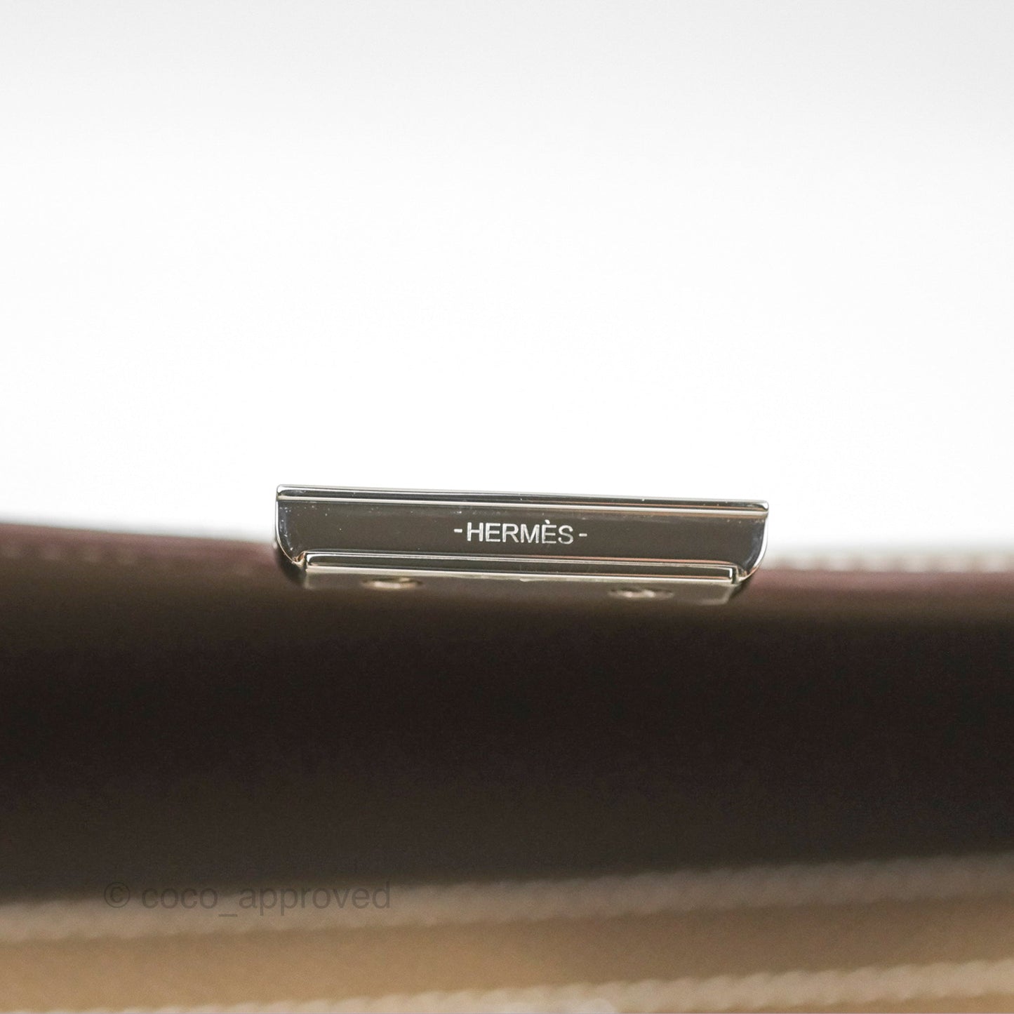 Hermès Constance To Go Wallet Etoupe Epsom Palladium Hardware