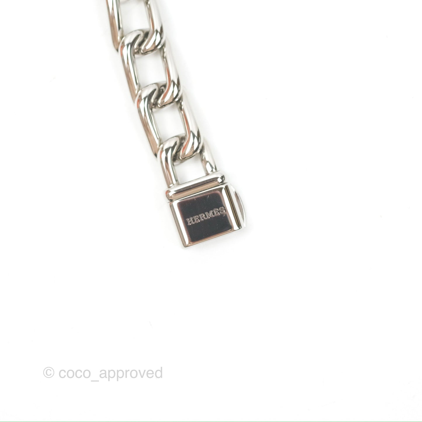 Hermès Nantucket Watch Steel Bracelet Palladium