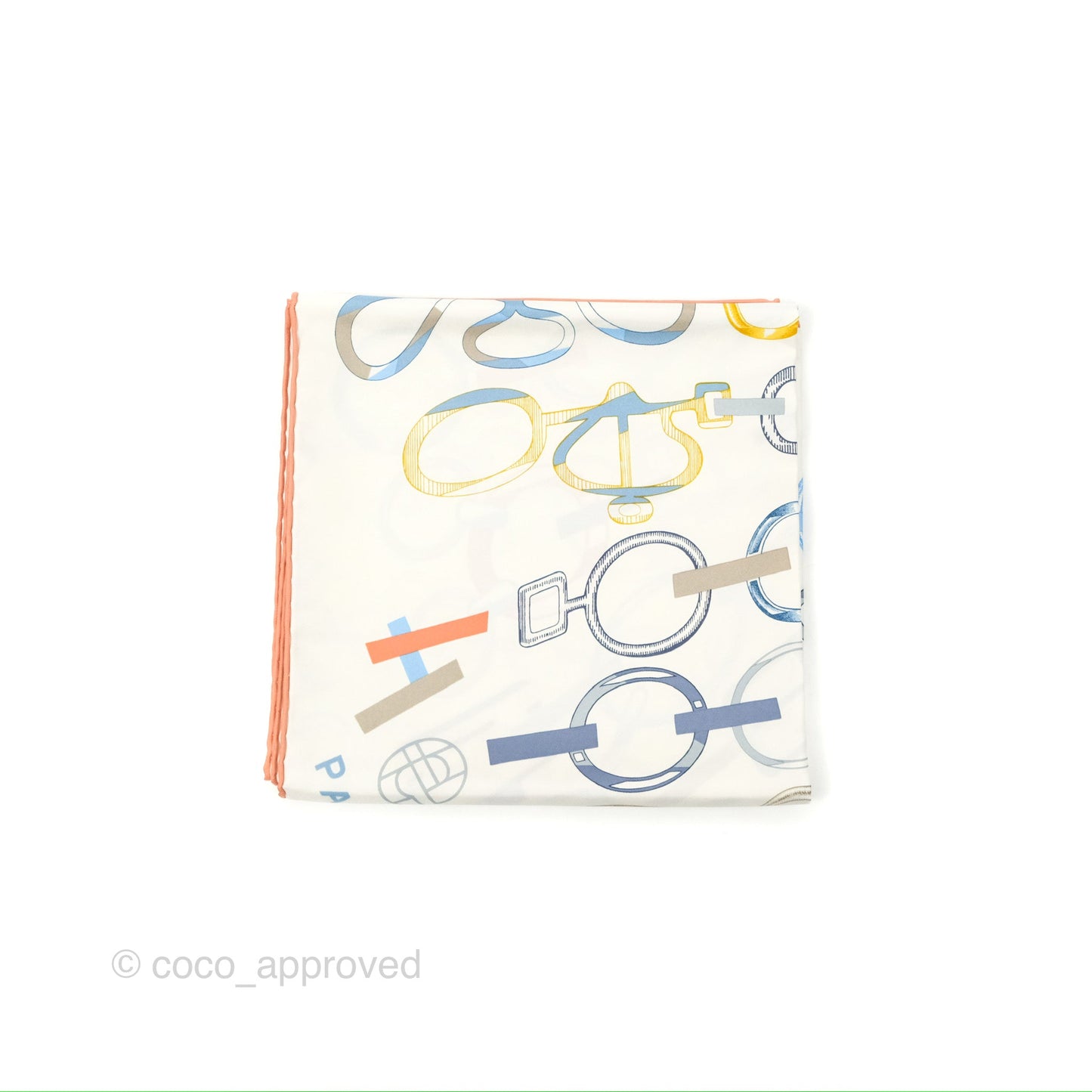 Hermès Do Re Boucles Scarf 90