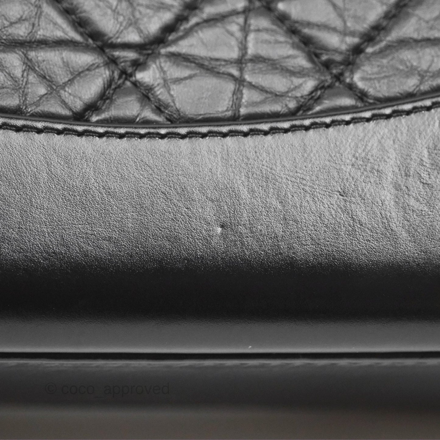 Chanel Small Gabrielle Backpack Black Aged Calfskin