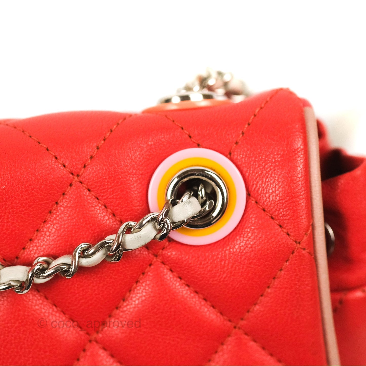 Chanel Quilted Small Cuba Urban Spirit Backpack Orange Lambskin