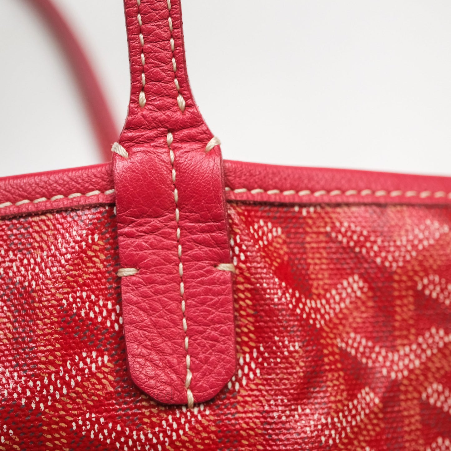 Goyard St Louis Tote GM Red