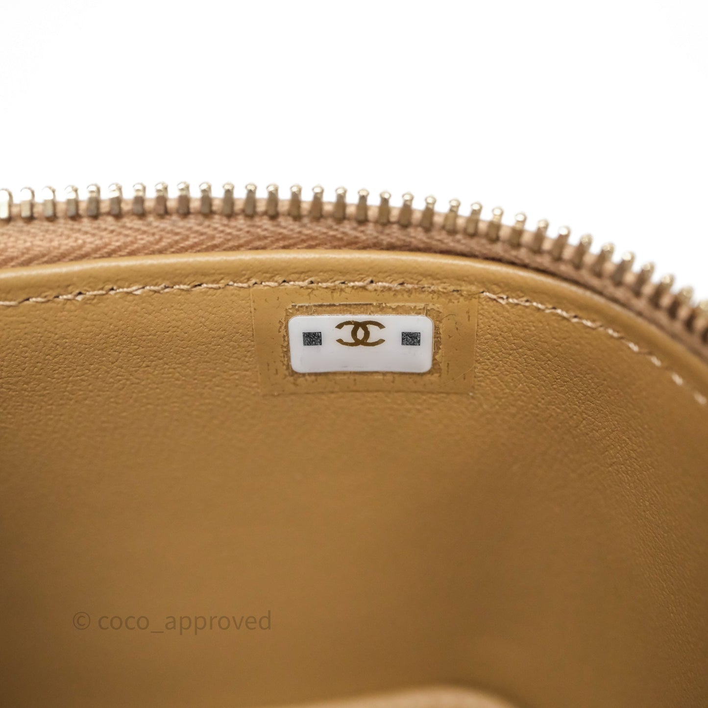 Chanel Mini Metal Top Handle Vanity With Chain Dark Beige Lambskin Aged Gold Hardware