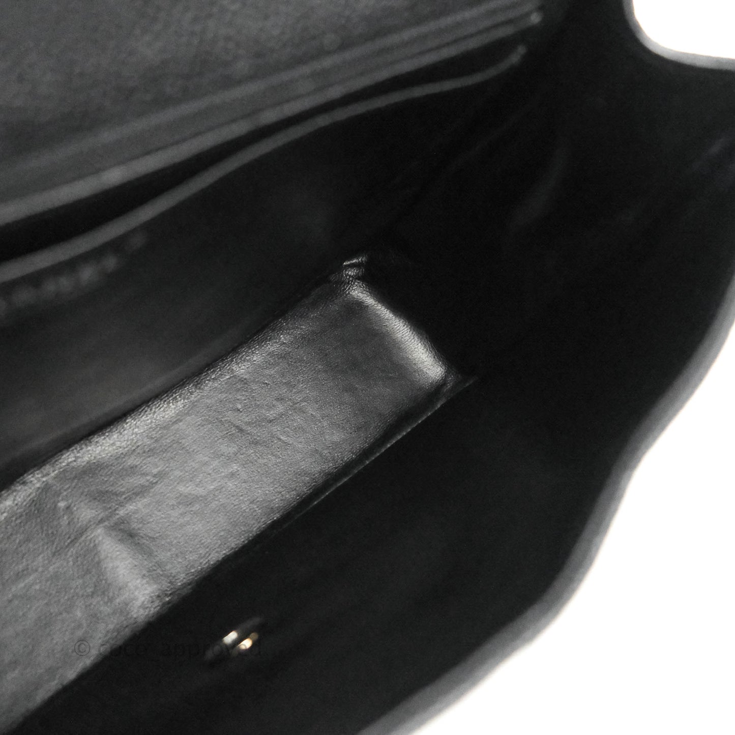 Chanel Jumbo Single Flap Black Caviar Silver Hardware