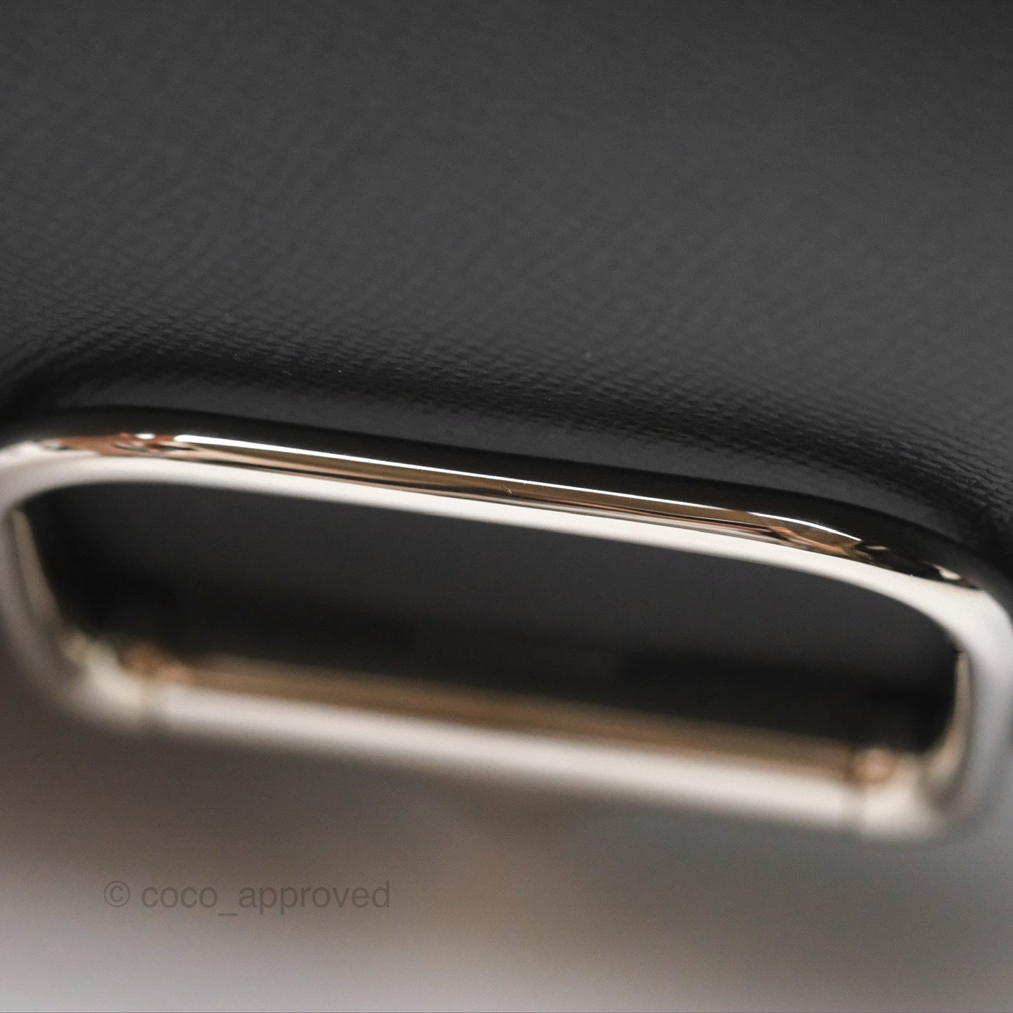 Hermès Della Cavalleria Mini Bag Noir 89 Epsom Palladium Hardware