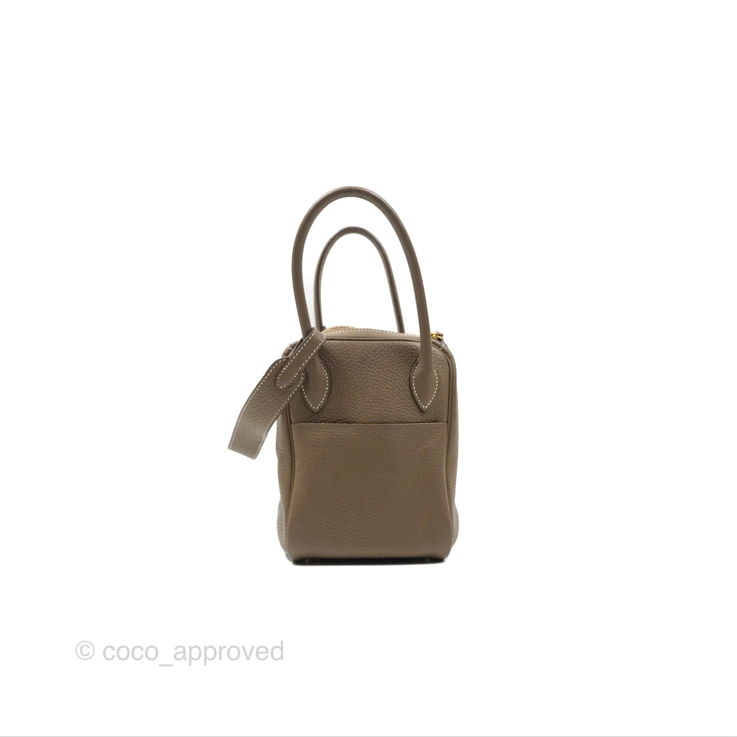 Hermès Lindy 26 Etoupe Clemence Gold Hardware