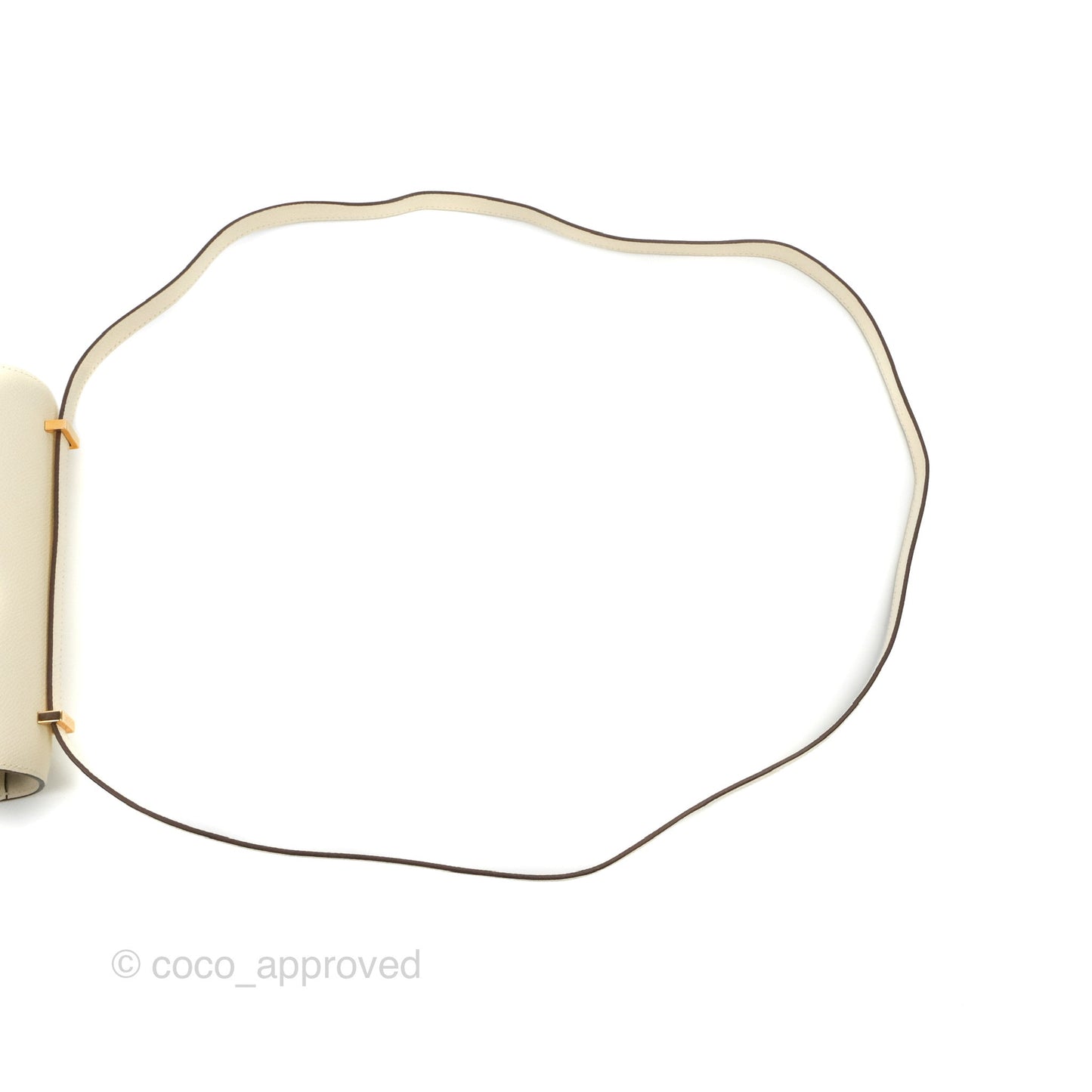 Hermès Constance Mini 18cm Nata Epsom Rose Gold Hardware