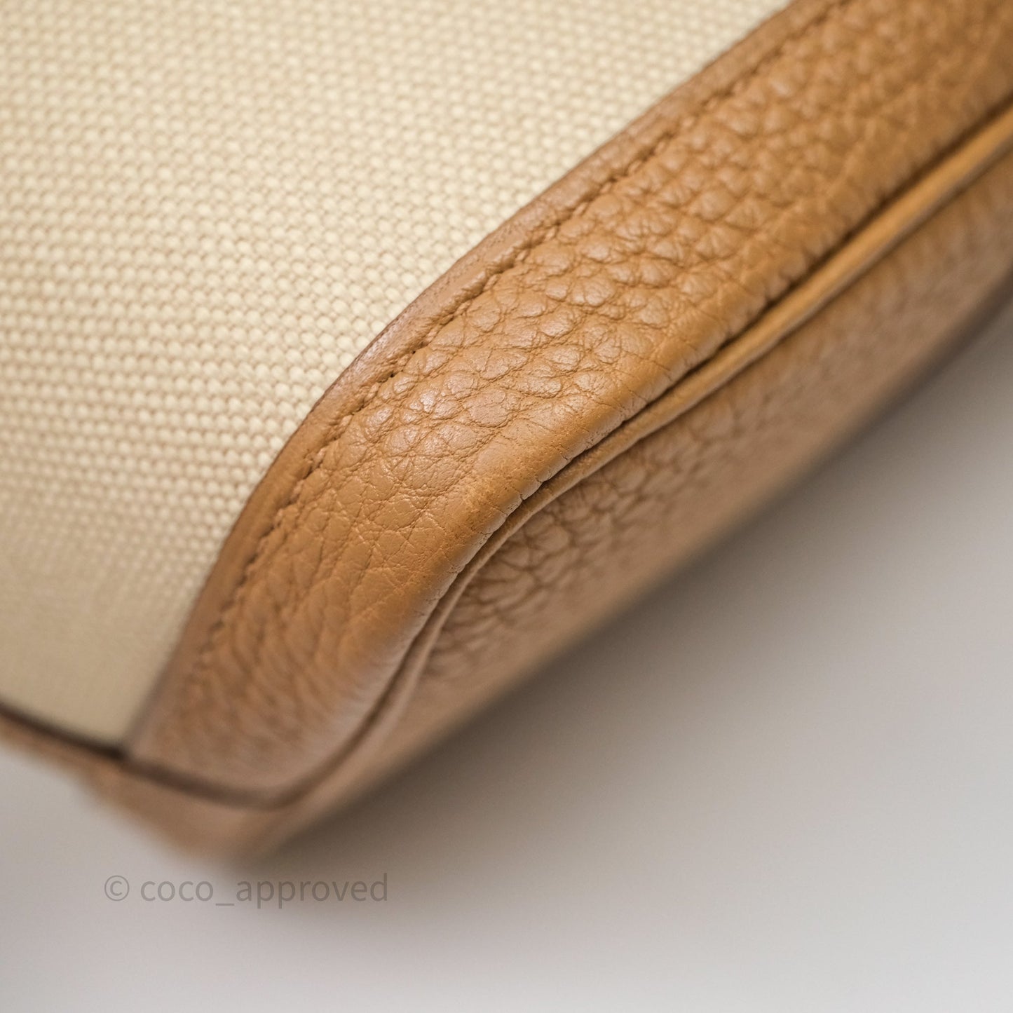 Hermès Garden Party 30 Beton 8L/Biscuit 48 Canvas