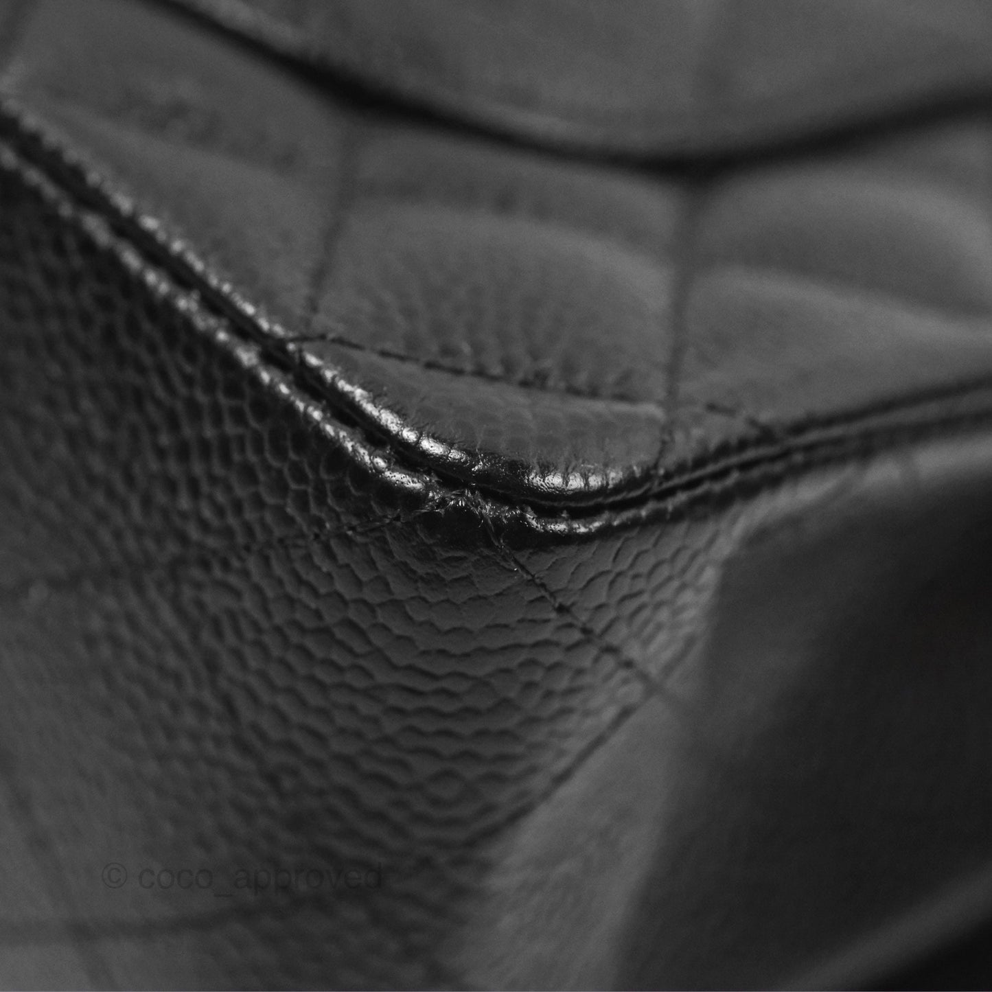 Chanel Small Classic Quilted Flap Black Caviar Silver Hardware
