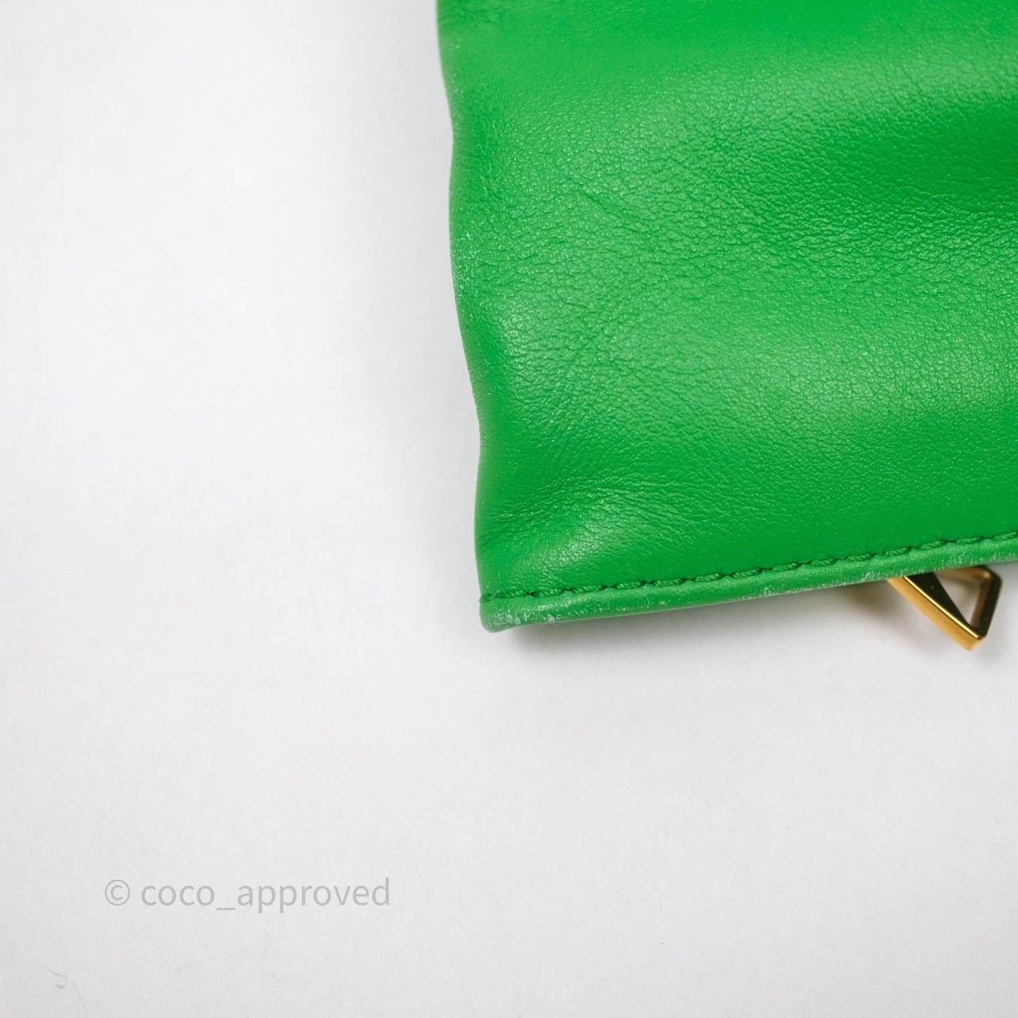 Bottega Veneta Mini Twist Knot Bag Green