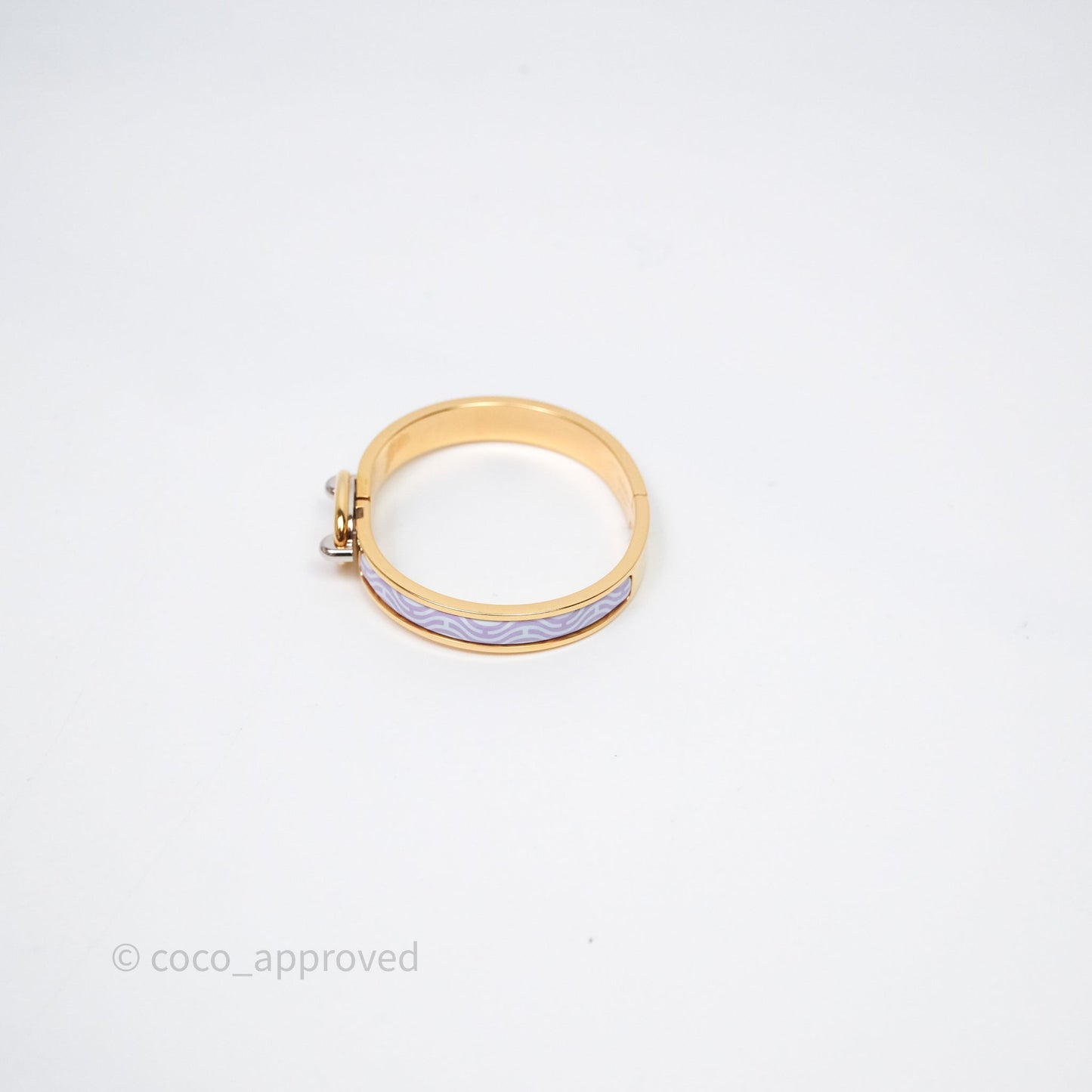 Hermes Mini Clic Chaine d'Ancre Bracelet Hypno Rose Gold