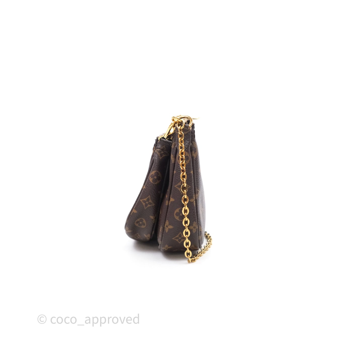 Louis Vuitton Multi Pochette Accessories Pink Monogram Canvas