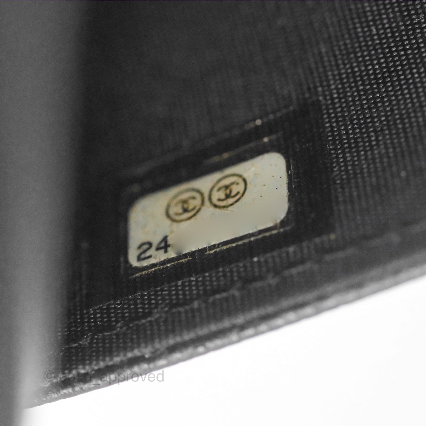Chanel Quilted Boy Wallet on Chain WOC So Black Caviar