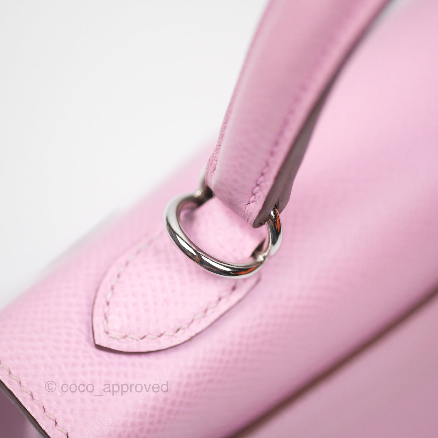 Hermès Sellier Kelly 25 Mauve Sylvestre X9 Epsom Palladium Hardware