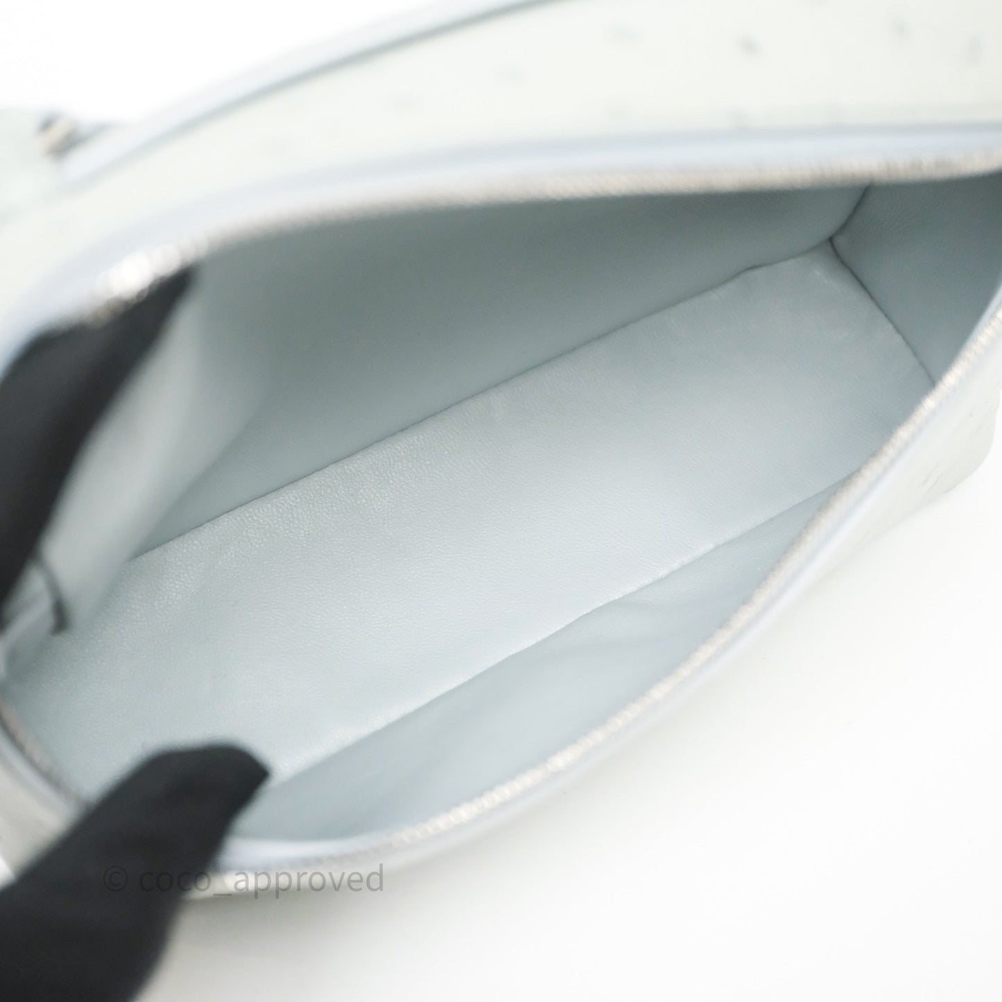 Loro Piana Extra Pocket L19 Light Blue Grey Calfskin