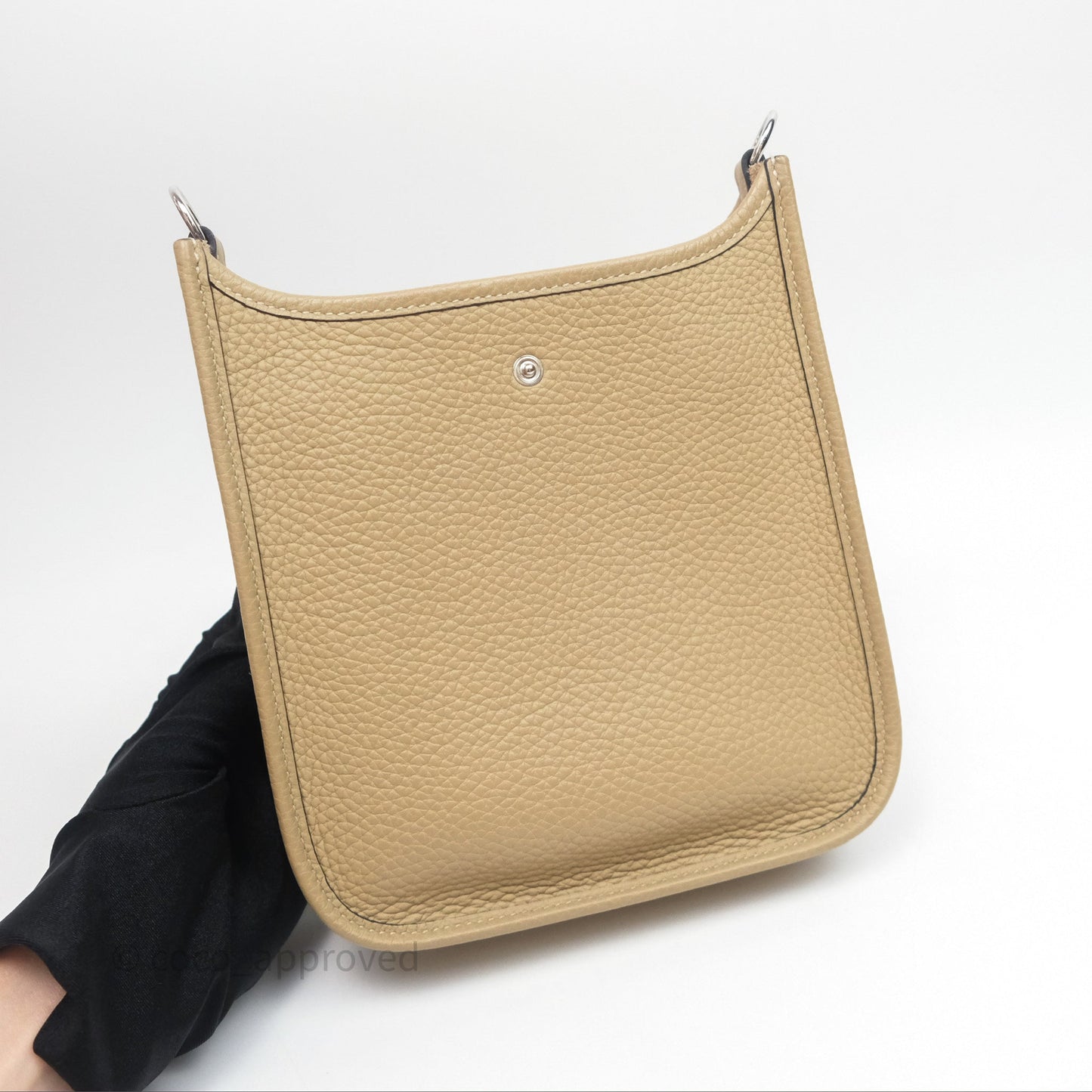 Hermès Mini Evelyne 16 Trench Clemence Palladium Hardware