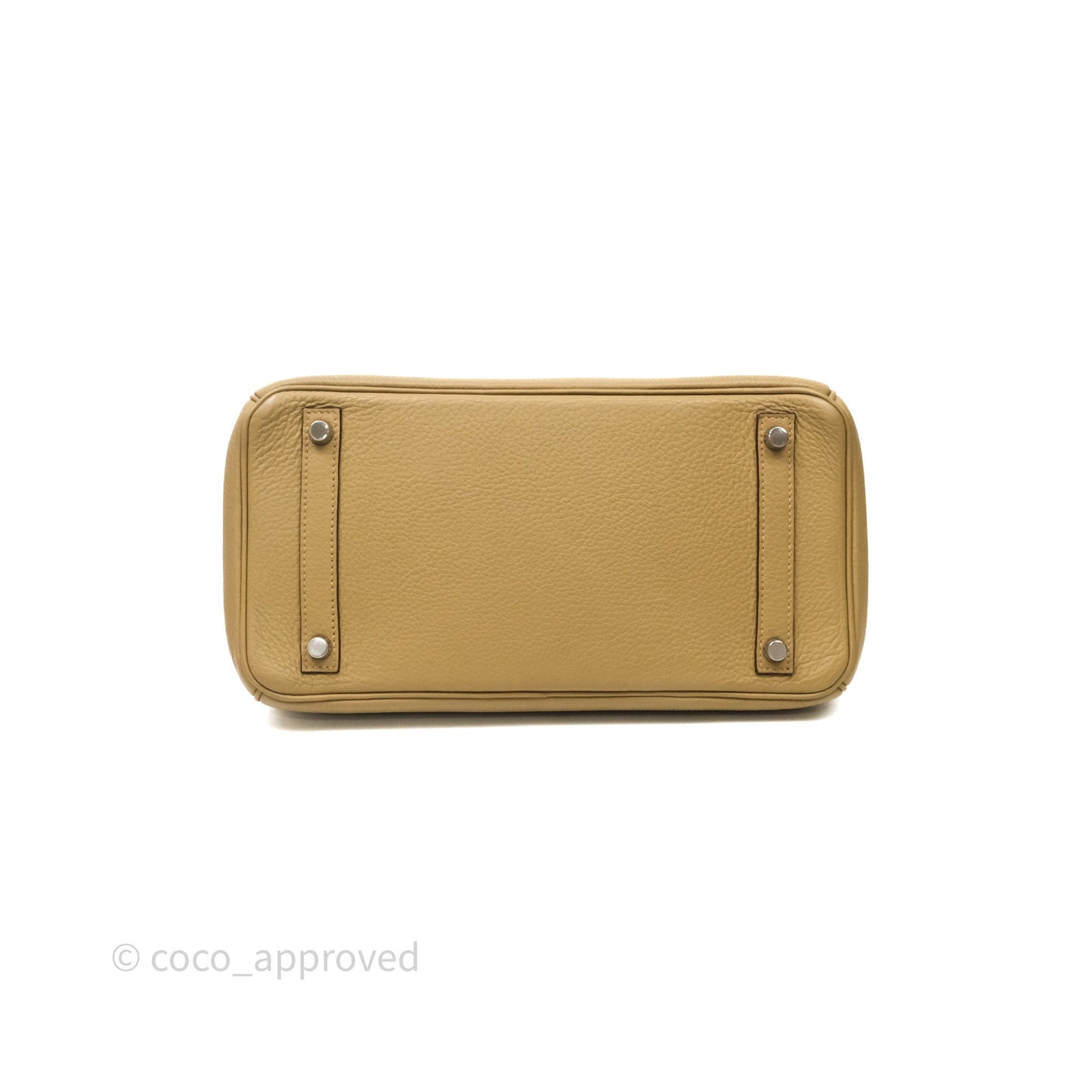 Hermès Birkin 30 Tabac-Camel 24 Togo Palladium Hardware
