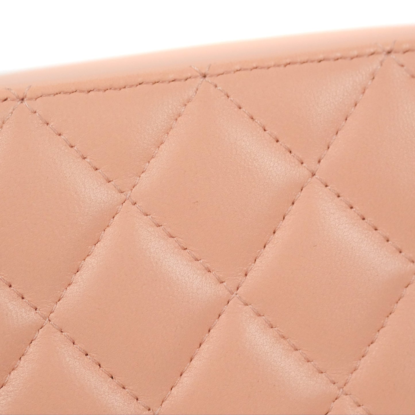 Chanel Mini Pearl Crush Quilted Camera Case Orange Blair Lambskin Aged Gold Hardware