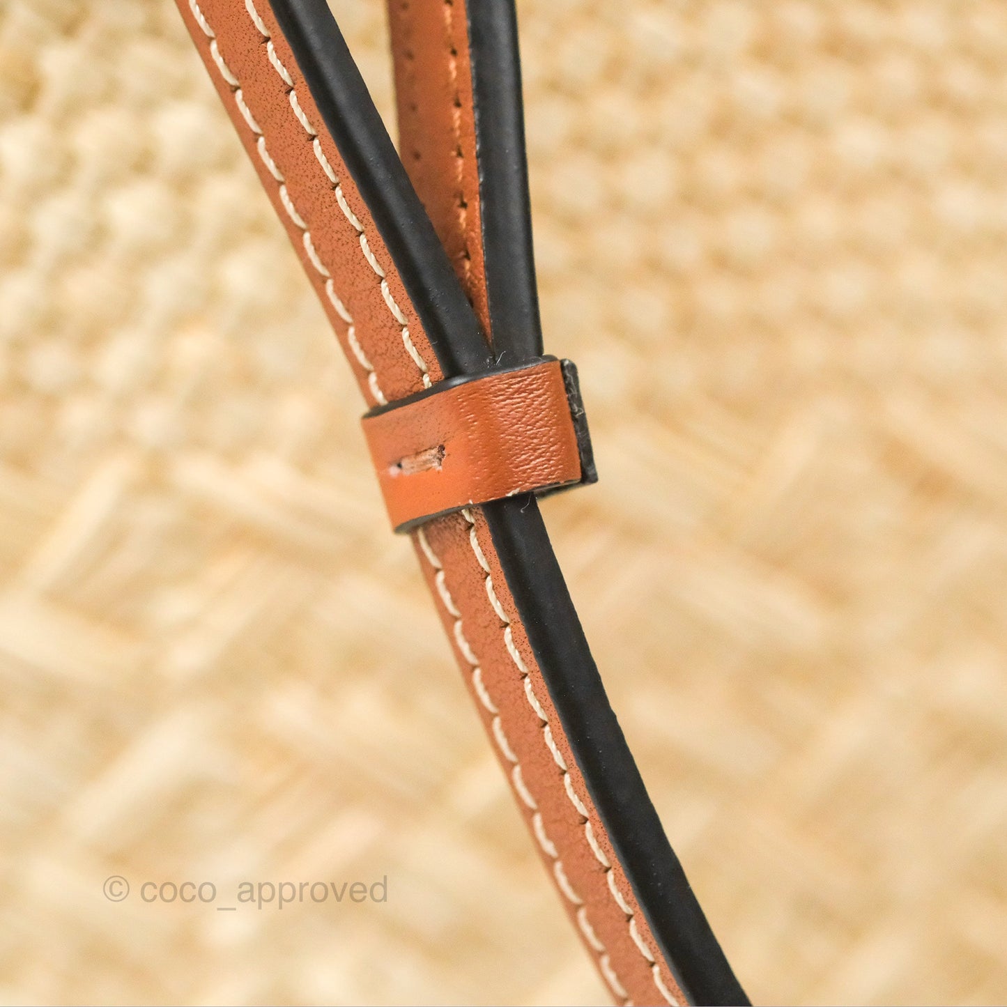 Loewe x Paula’s Ibiza Woven Anagram Basket Bag Natural/Tan