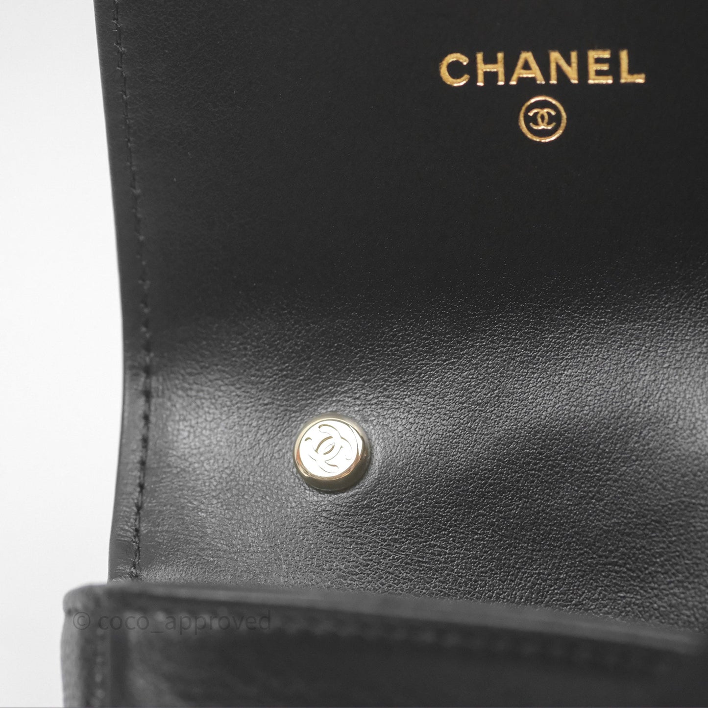 Chanel Chevron Mini Boy Belt Bag Black Caviar Gold Hardware