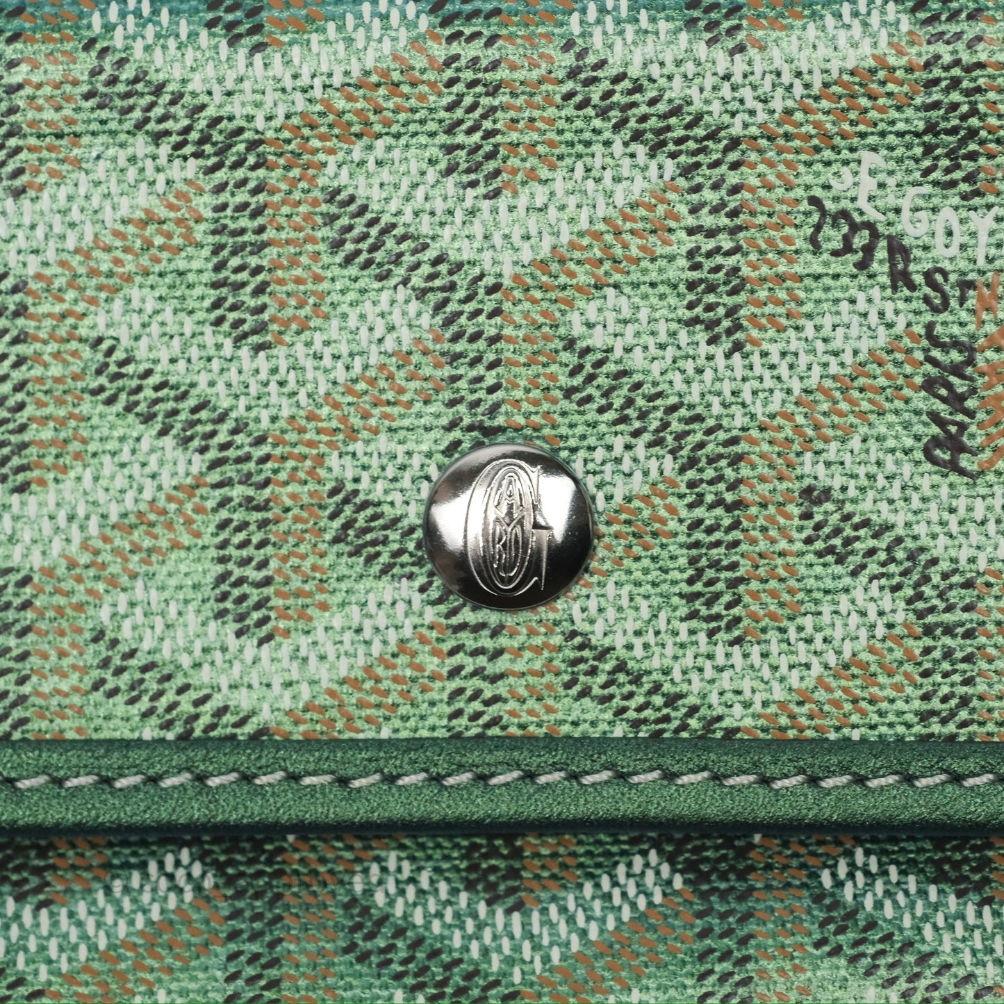 Goyard St. Louis Tote GM Pearly Green
