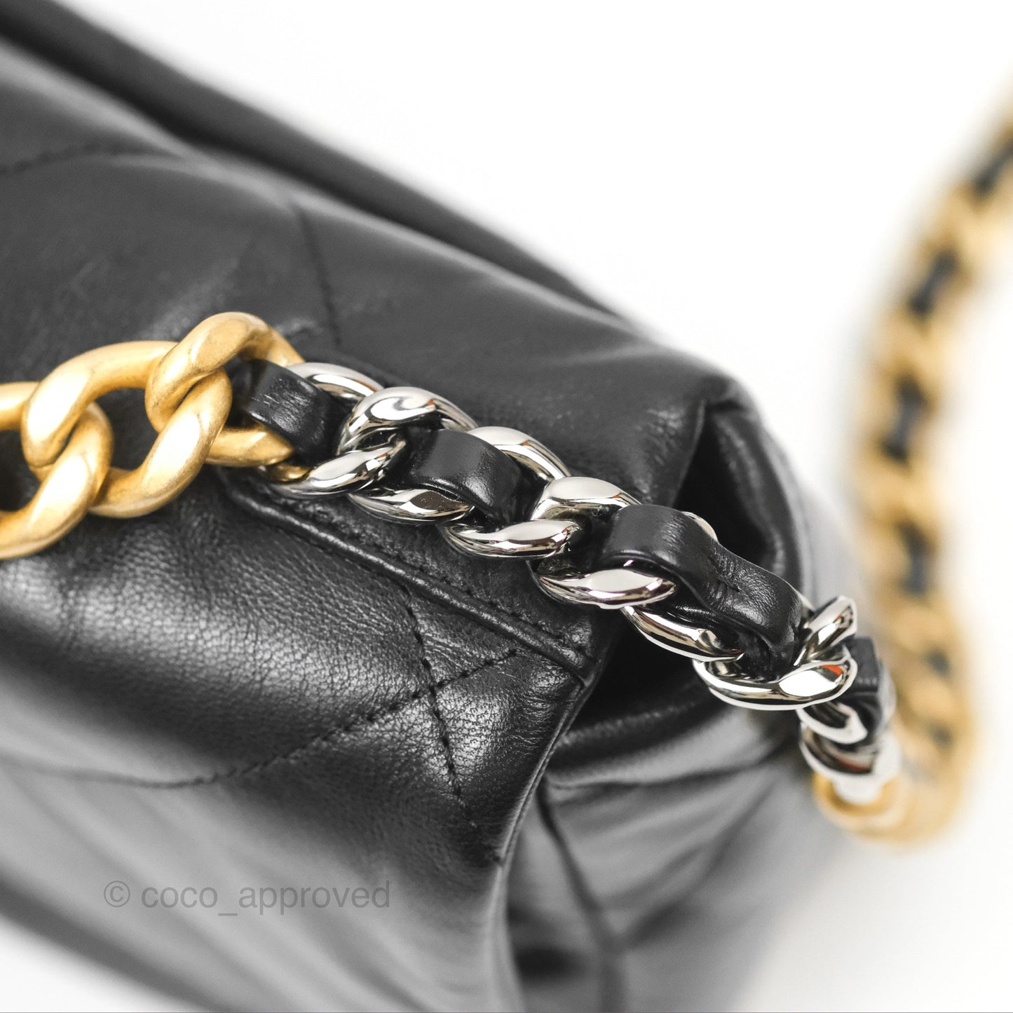 Chanel 19 Small Black Mixed Hardware