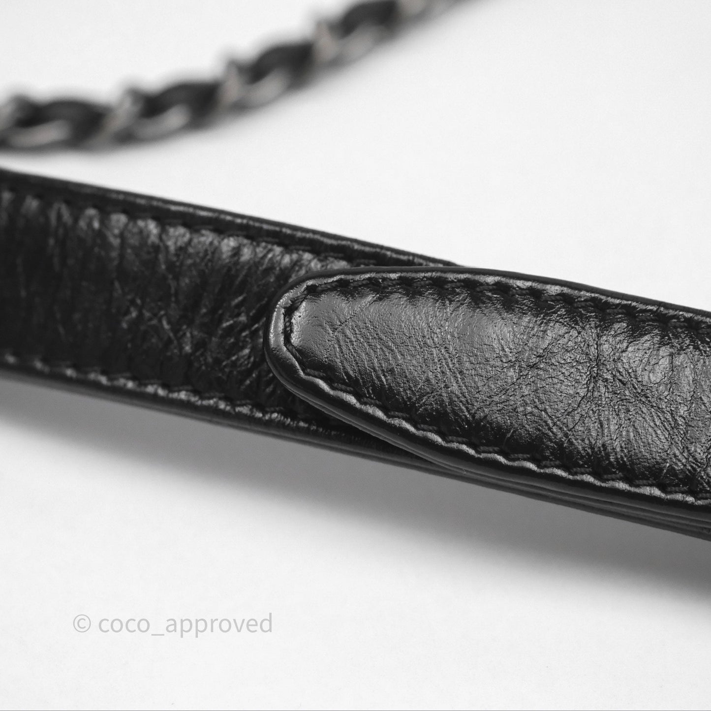 Chanel New Medium Gabrielle Hobo Quilted Black Aged Calfskin