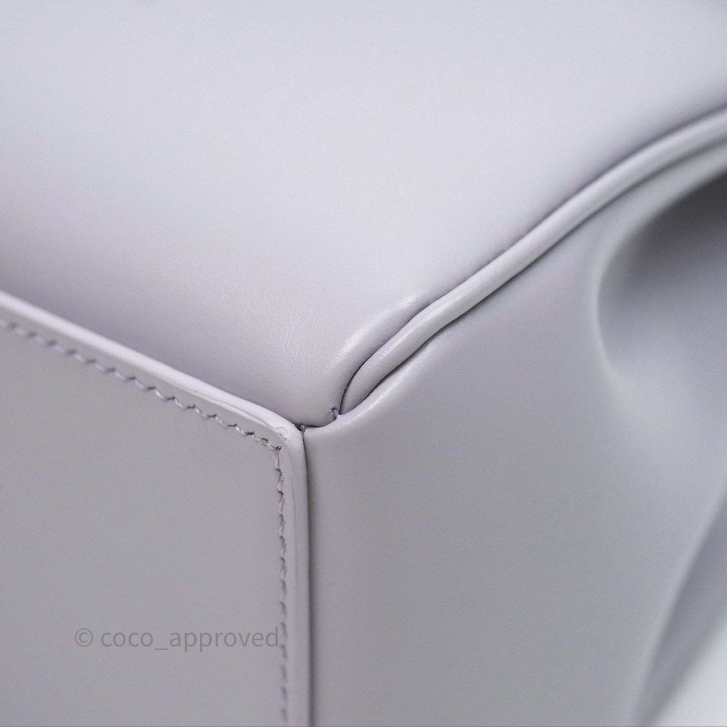Celine Mini 16 Bag in Satinated Calfskin Light Lilac