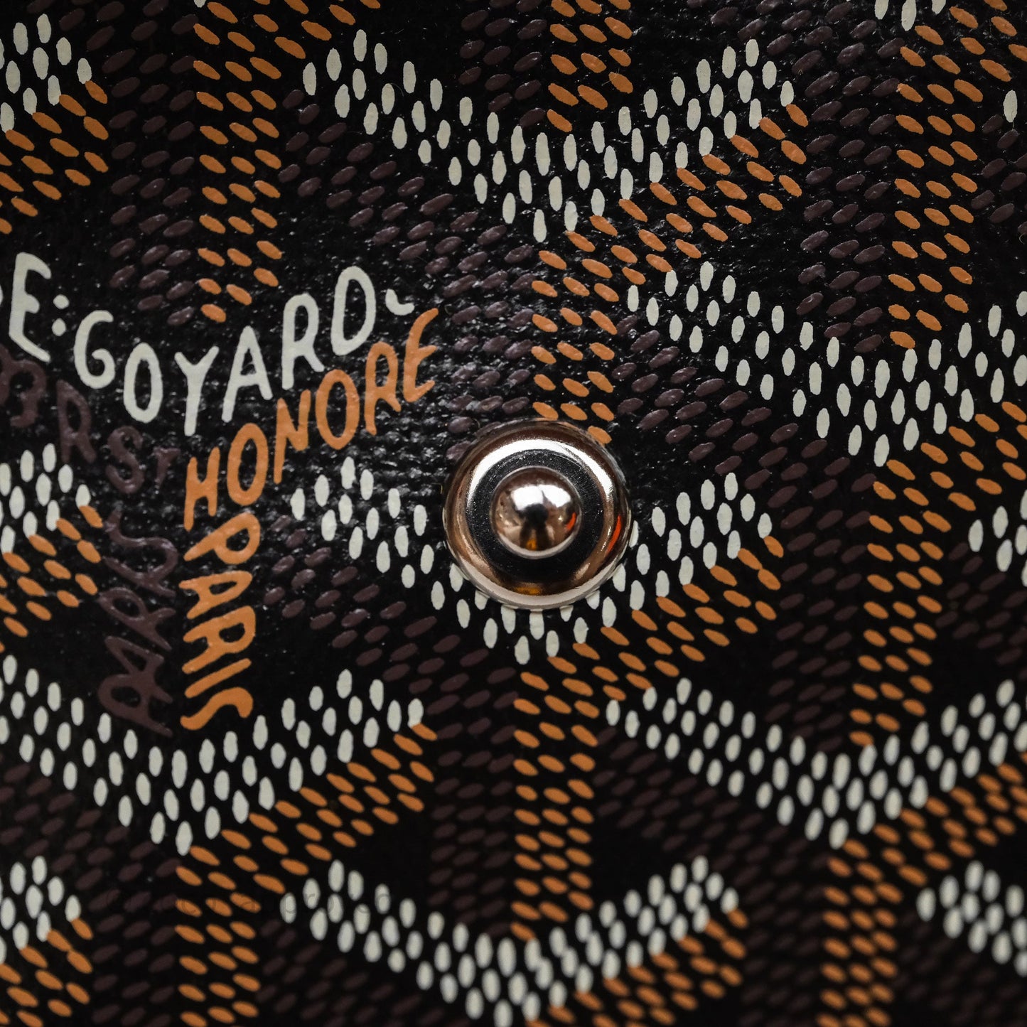 Goyard Bohème Hobo Bag Black & Tan