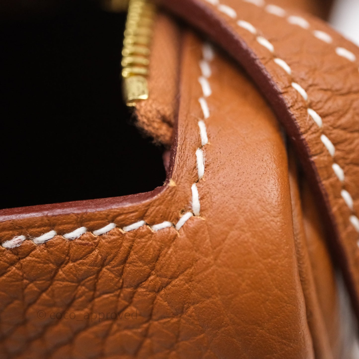 Hermès Mini Lindy 20 Gold Clemence Gold Hardware