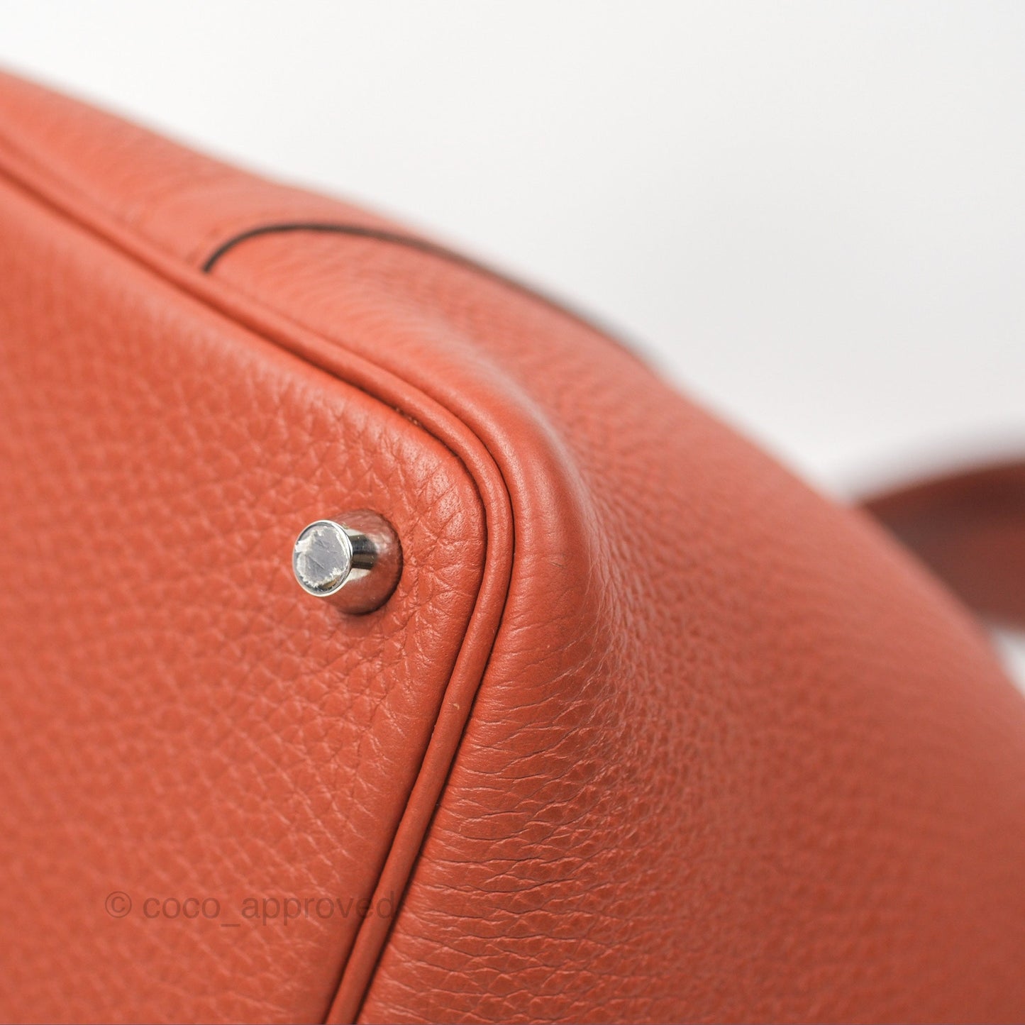 Hermès Picotin Lock 18 PM Cuivre Clemence Palladium Hardware