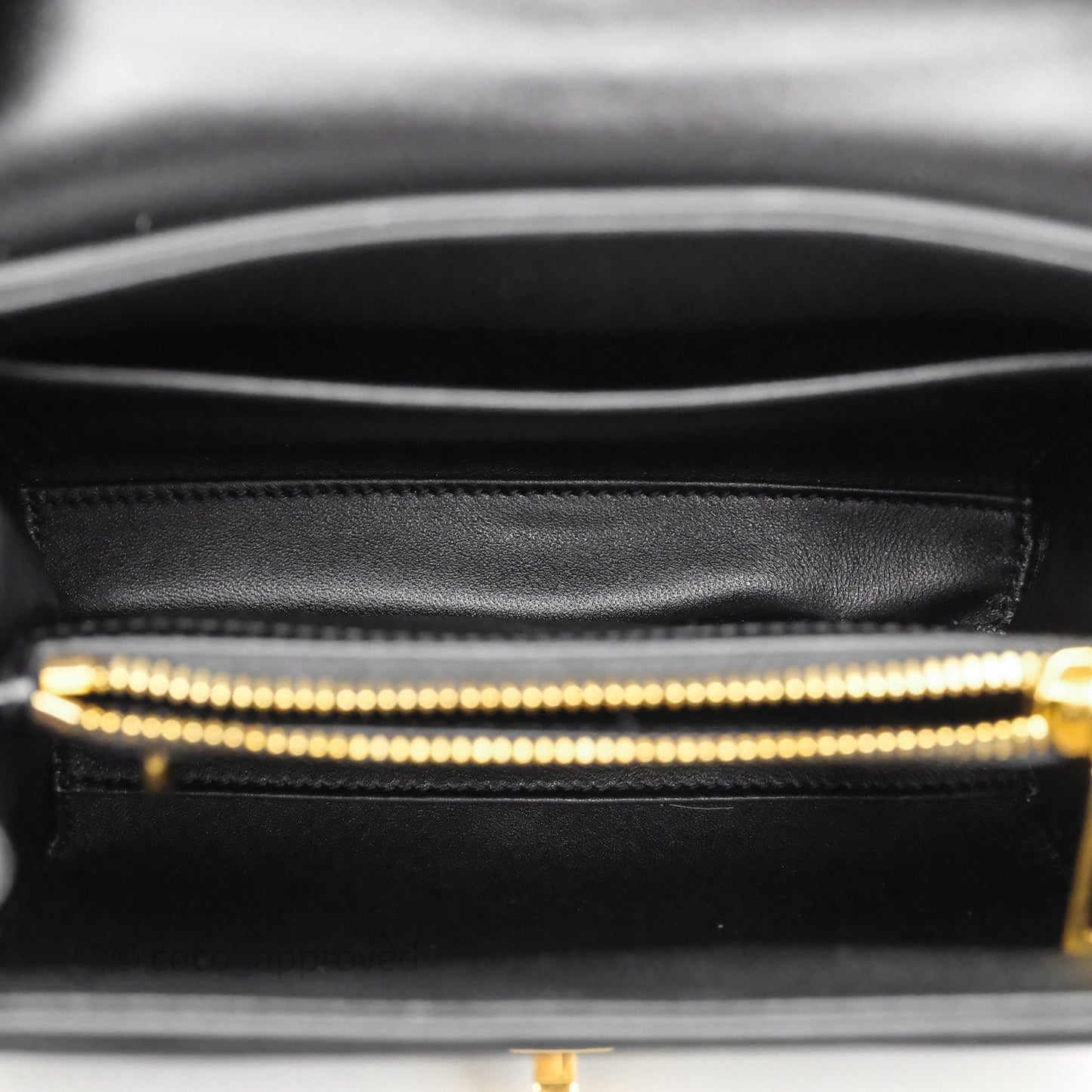 Celine Mini 16 Bag in Satinated Calfskin Black
