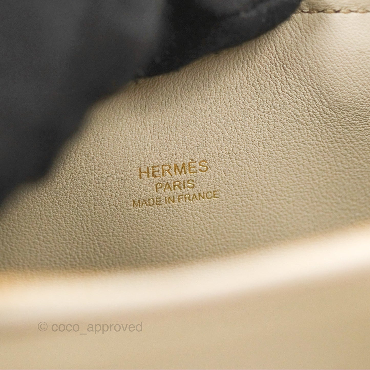 Hermès Bolide 1923 25 Beton Evercolor Gold Hardware