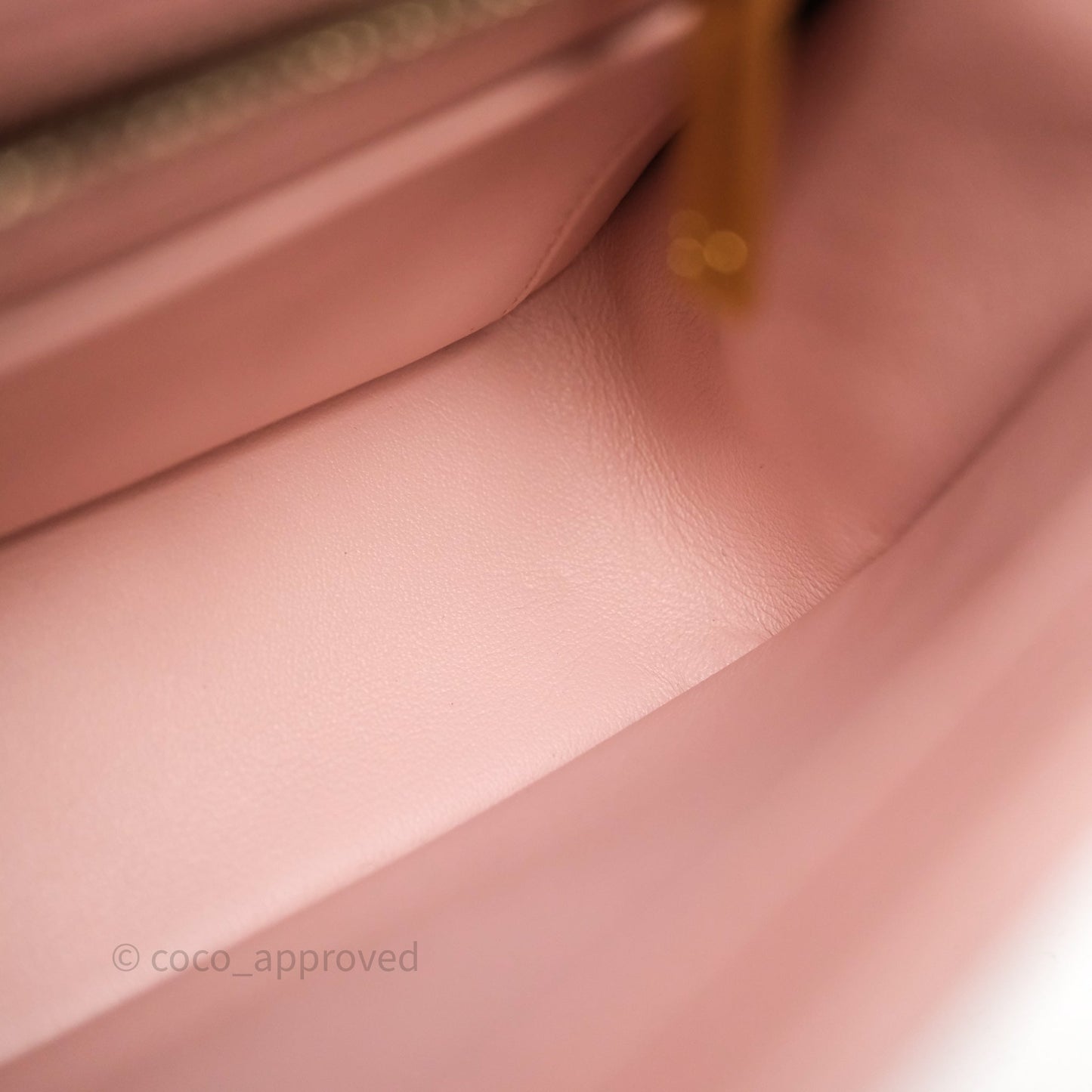 Chanel Quilted Flap Bag With Camellia Adjustable Lambskin Pink Aged Gold Hardware