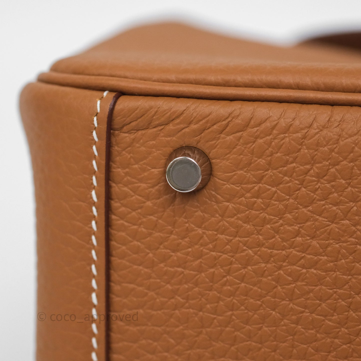 Hermès Mini Lindy II 20 Gold 37 Clemence Gold Hardware