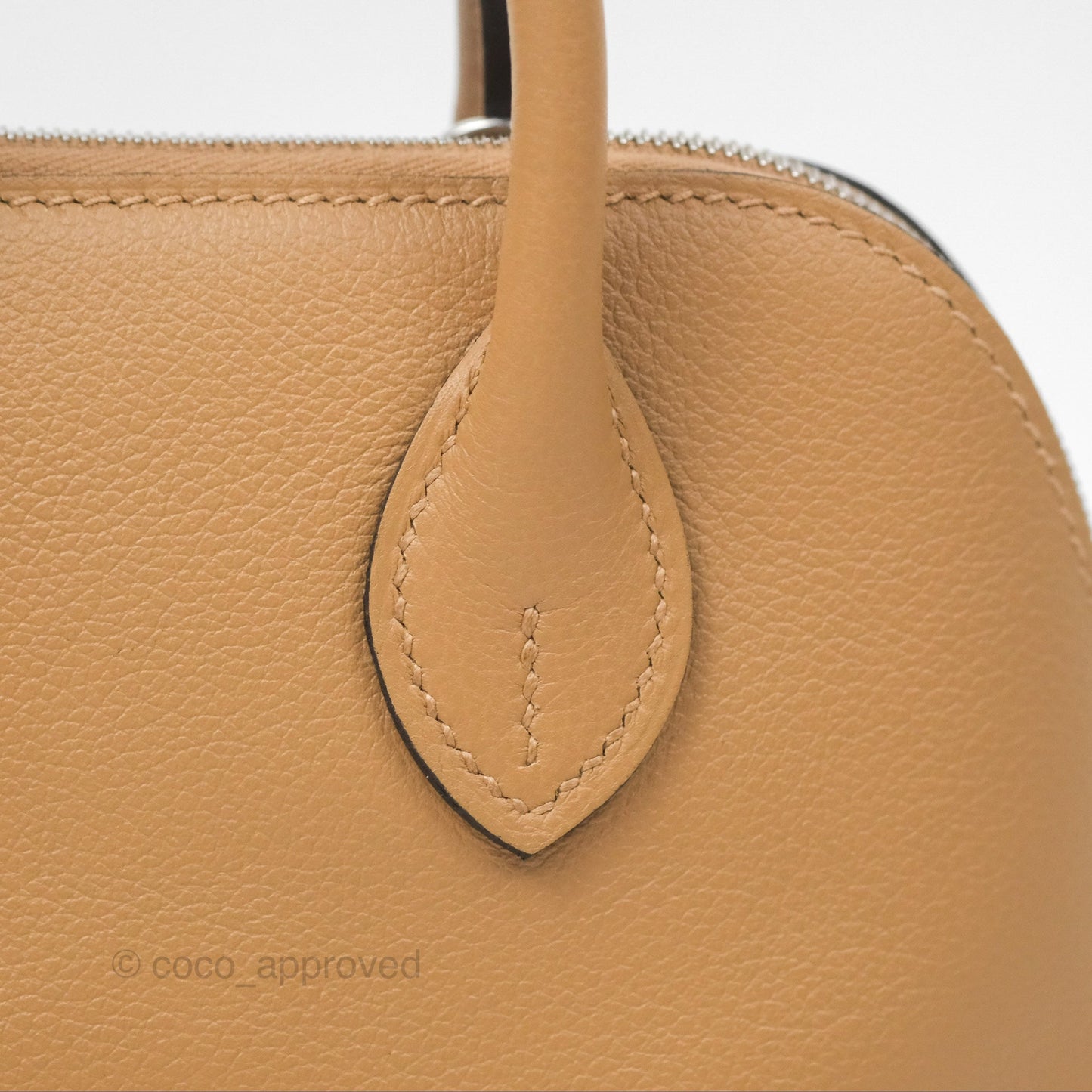Hermès Bolide Mini 1923 Chai 0M Evercolor Palladium Hardware