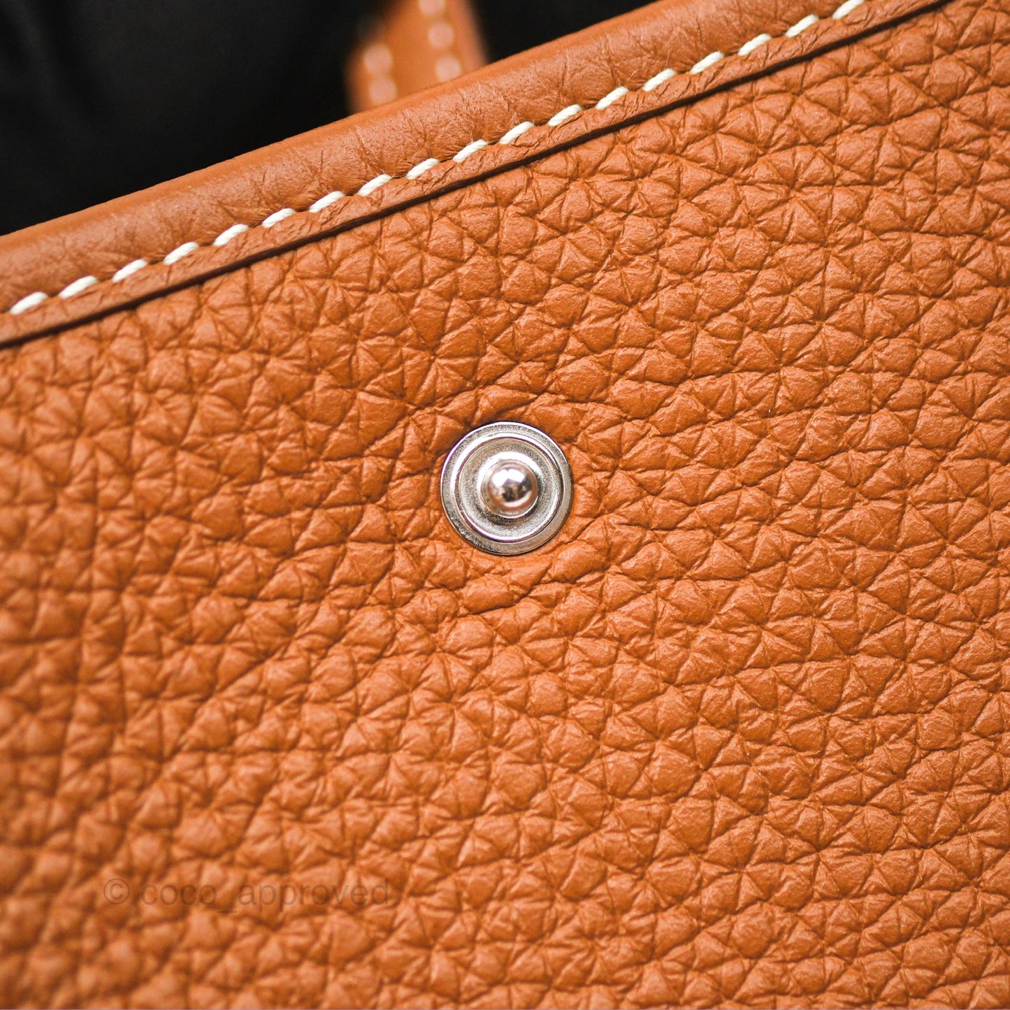 Hermès Mini Evelyne 16 Gold Clemence Palladium Hardware