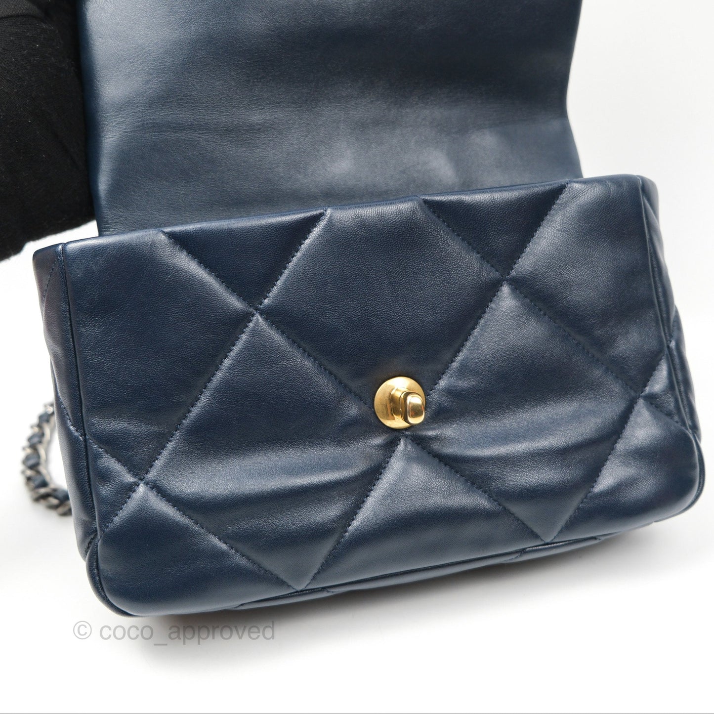 Chanel 19 Small Navy Mixed Hardware