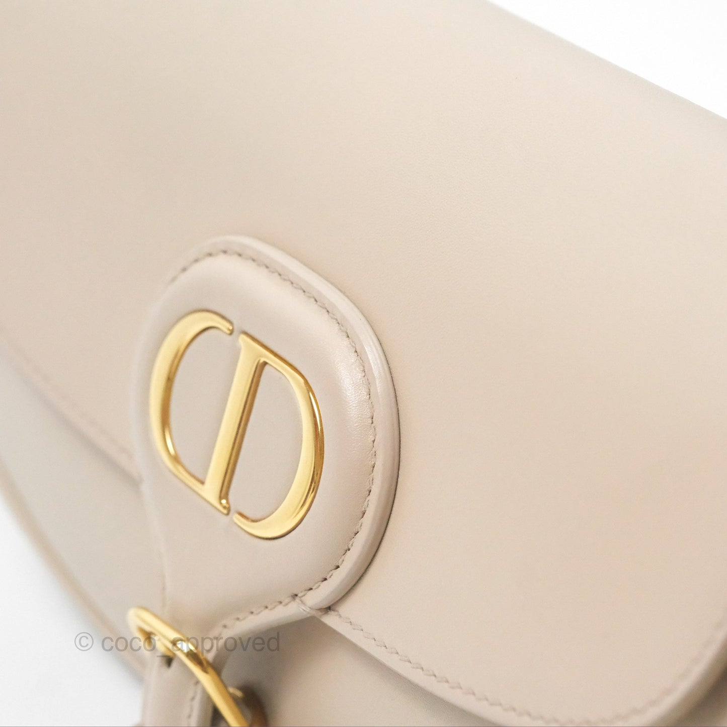 Christian Dior Bobby East-West Bag Calfskin Beige