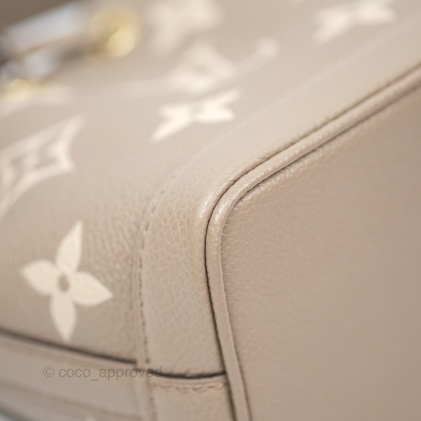 Louis Vuitton Nano Noe Monogram Dove/Cream Canvas