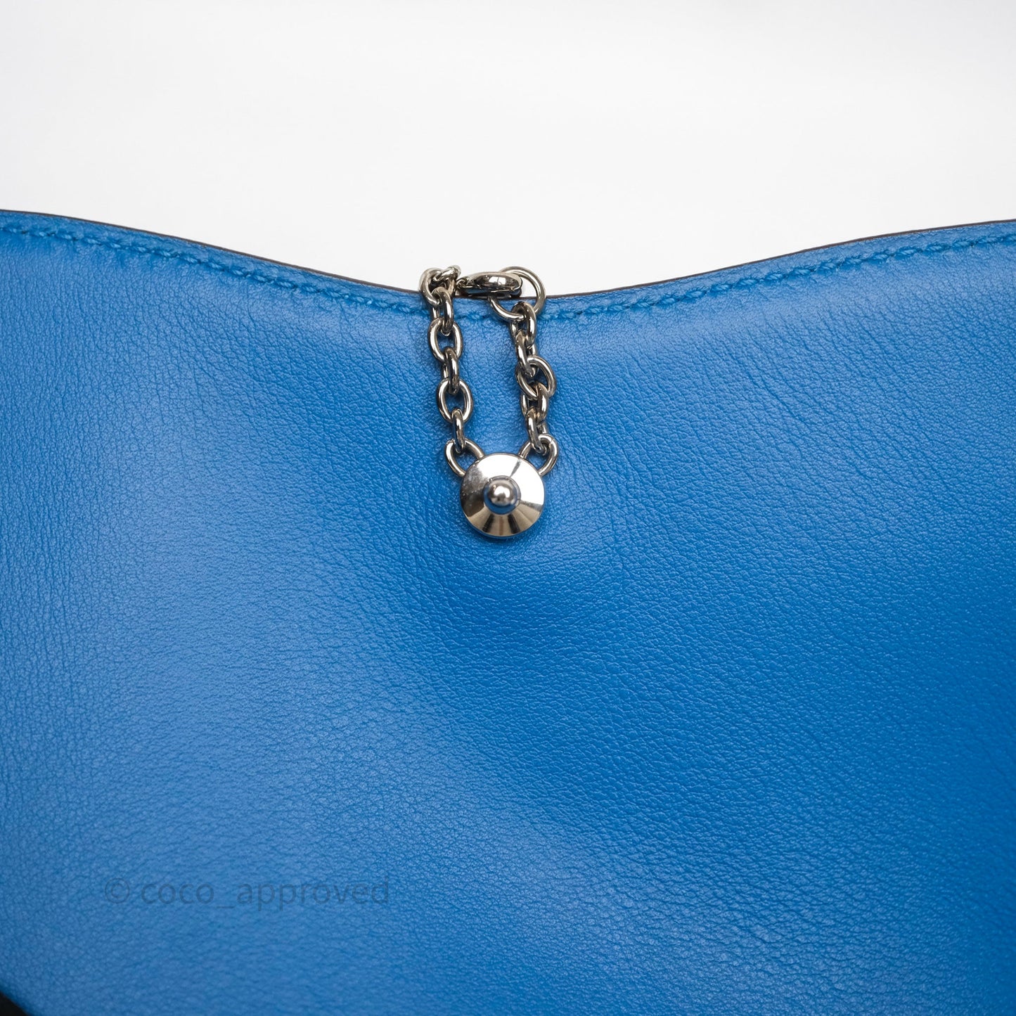 Hermès Catenina Bleu de Galice S7 Swift Palladium Hardware