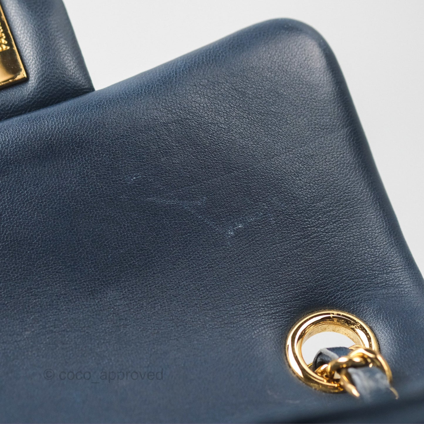 Chanel Mini Navy Calfskin Urban Spirit Backpack ⁣⁣⁣⁣⁣⁣⁣⁣⁣⁣⁣⁣⁣⁣Gold Hardware