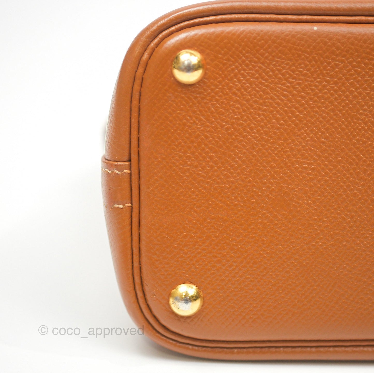 Hermès Bolide 27 Gold Epsom Gold Hardware