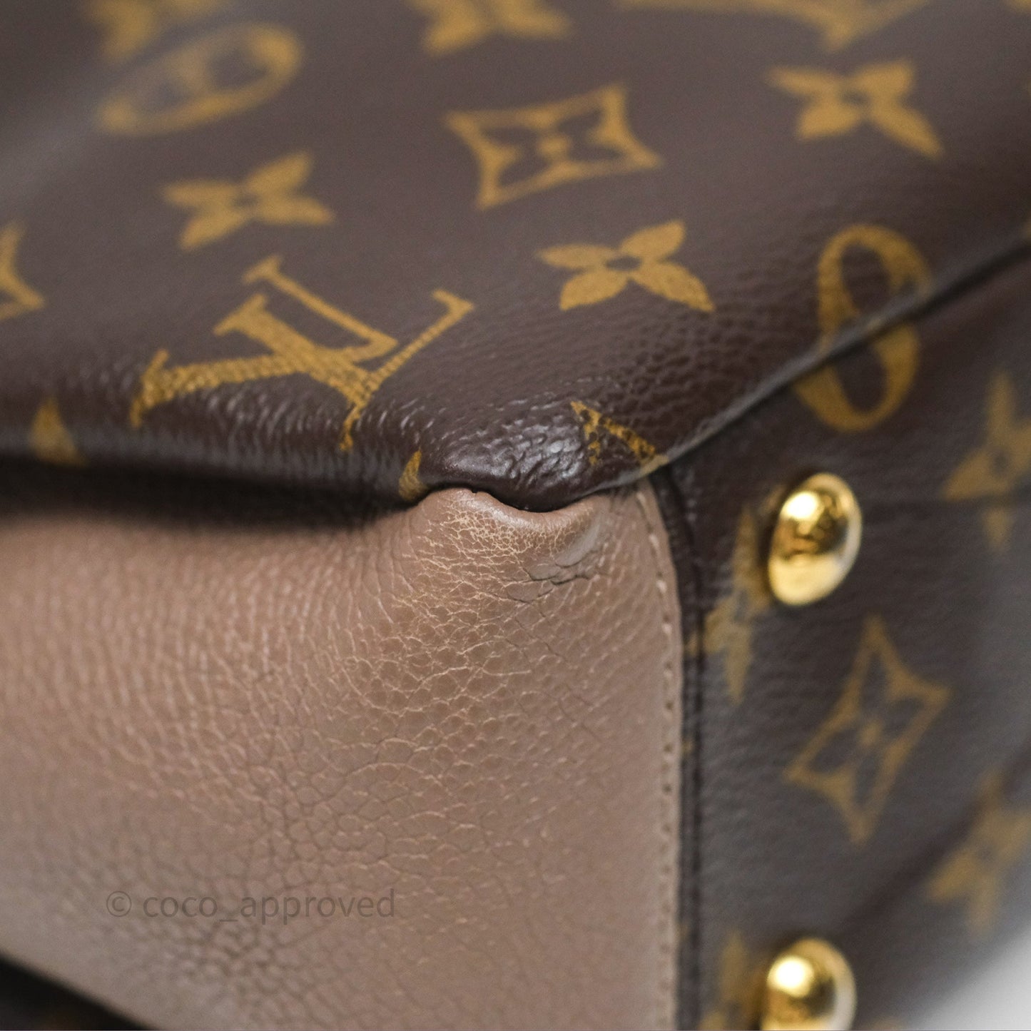 Louis Vuitton Pallas BB Monogram Full Taupe Glace
