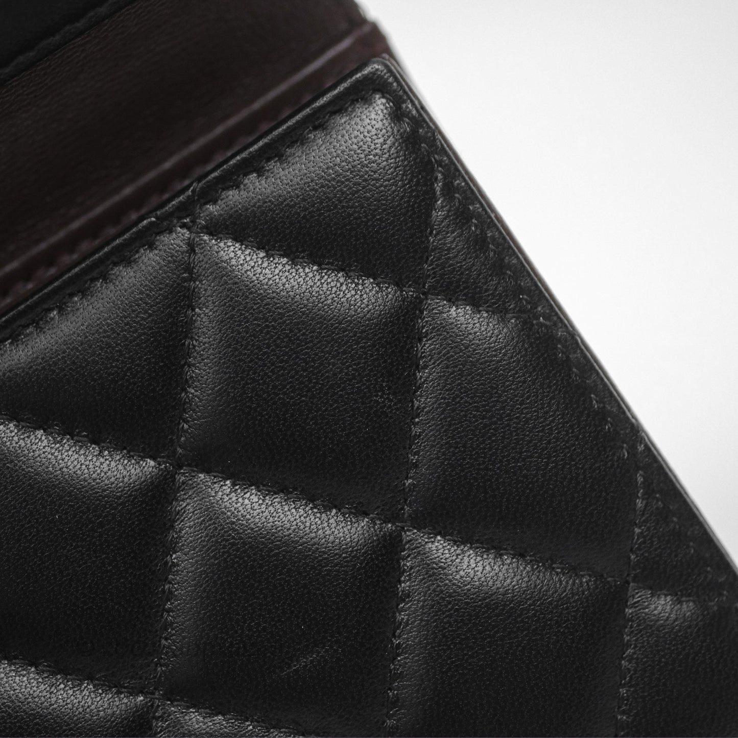 Chanel Classic Short Flap Wallet Black Lambskin Gold Hardware