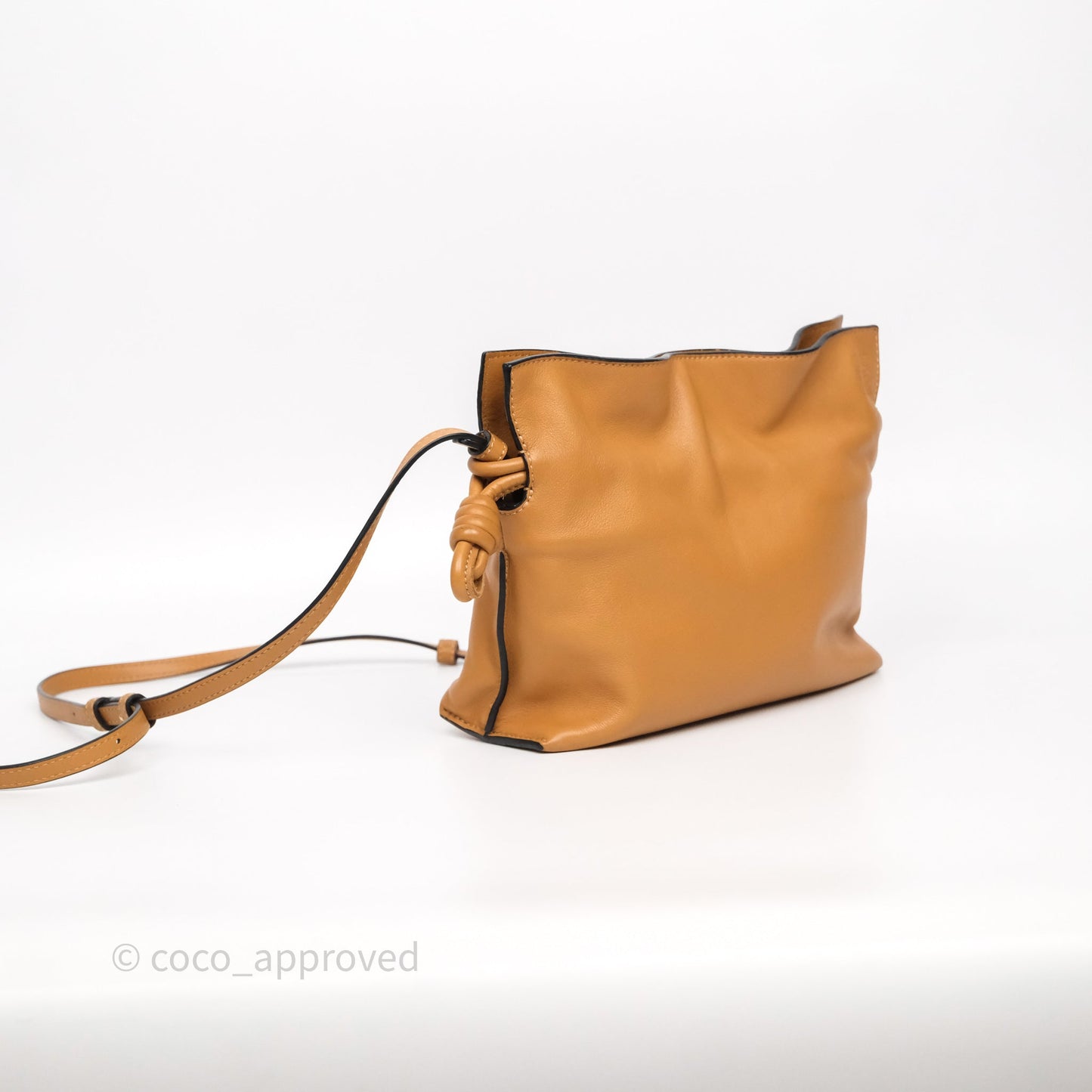 Loewe Mini Flamenco Clutch Nappa Calfskin Warm Desert